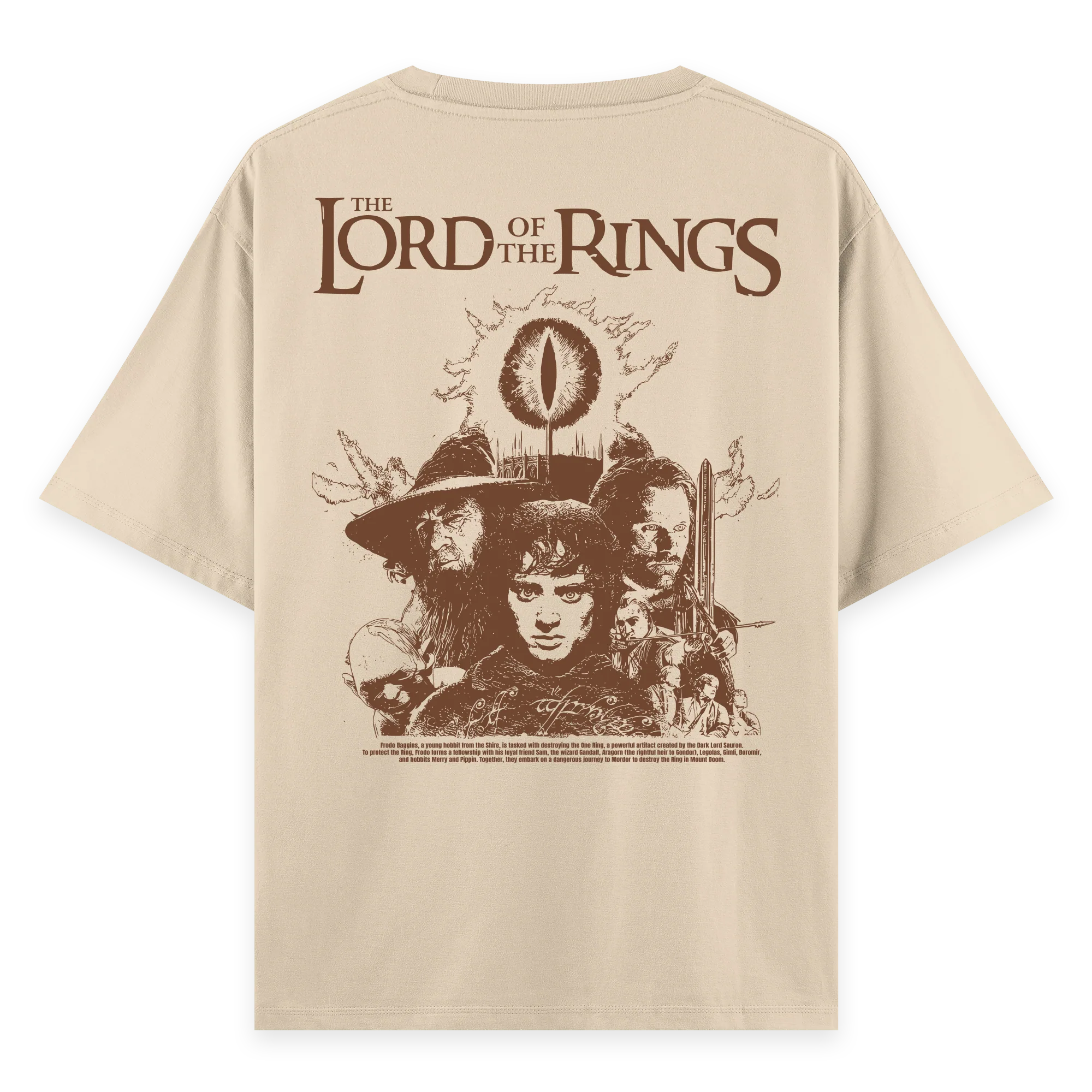 Frodo - Oversize Bol Kalıp T-shirt
