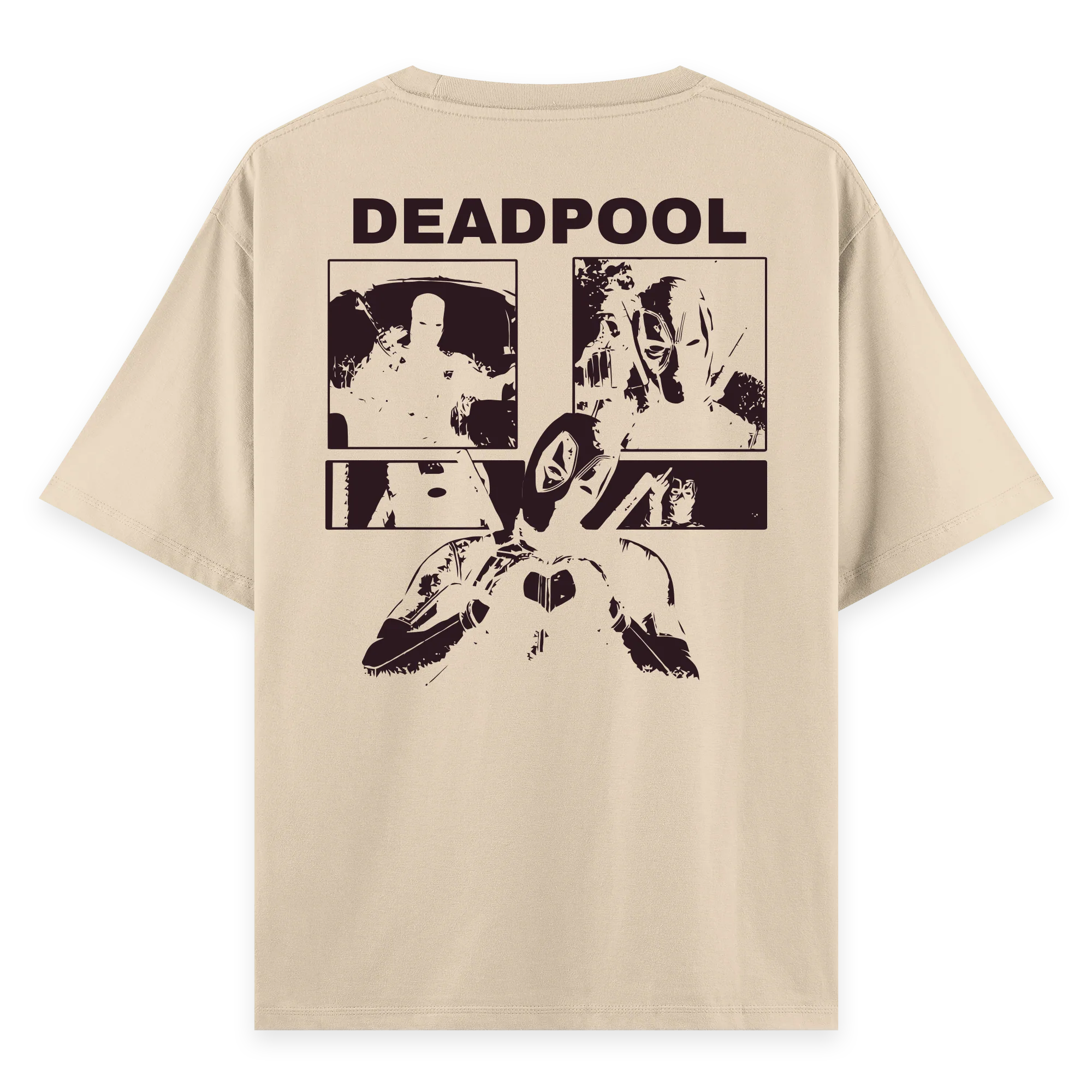 Deadpool - Oversize Bol Kalıp T-shirt