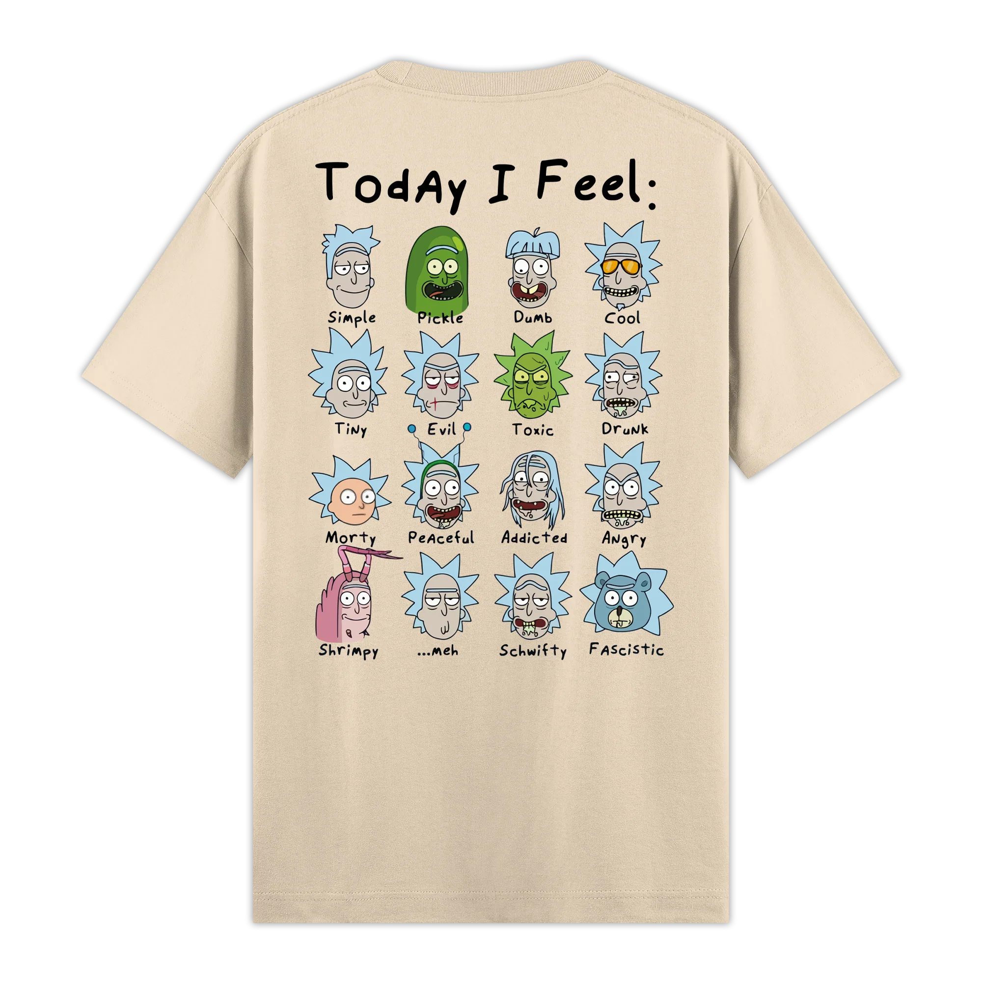 Rick's Routine - Regular Fit Kalıp T-shirt