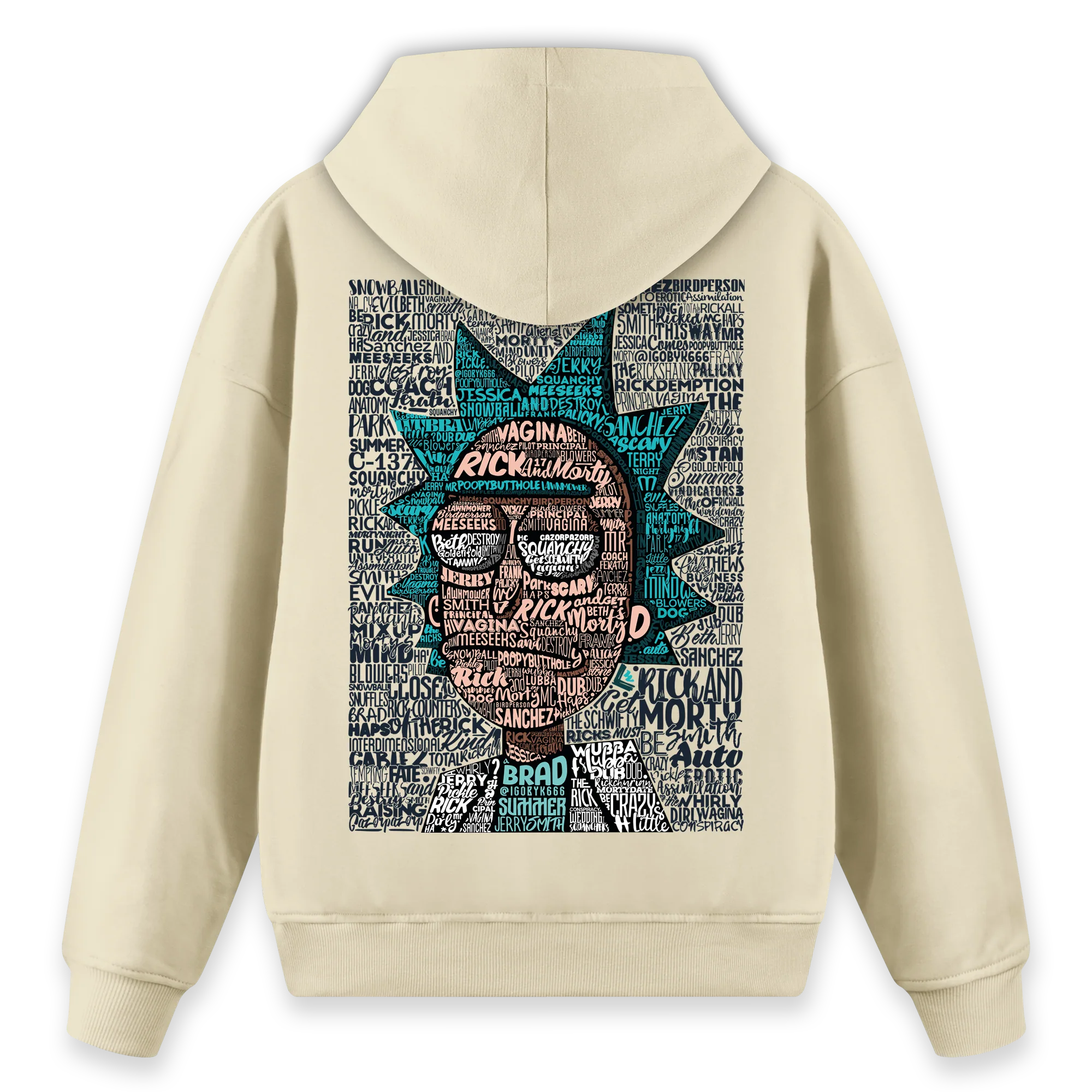 Rick's World - Regular Fit Kalıp Hoodie