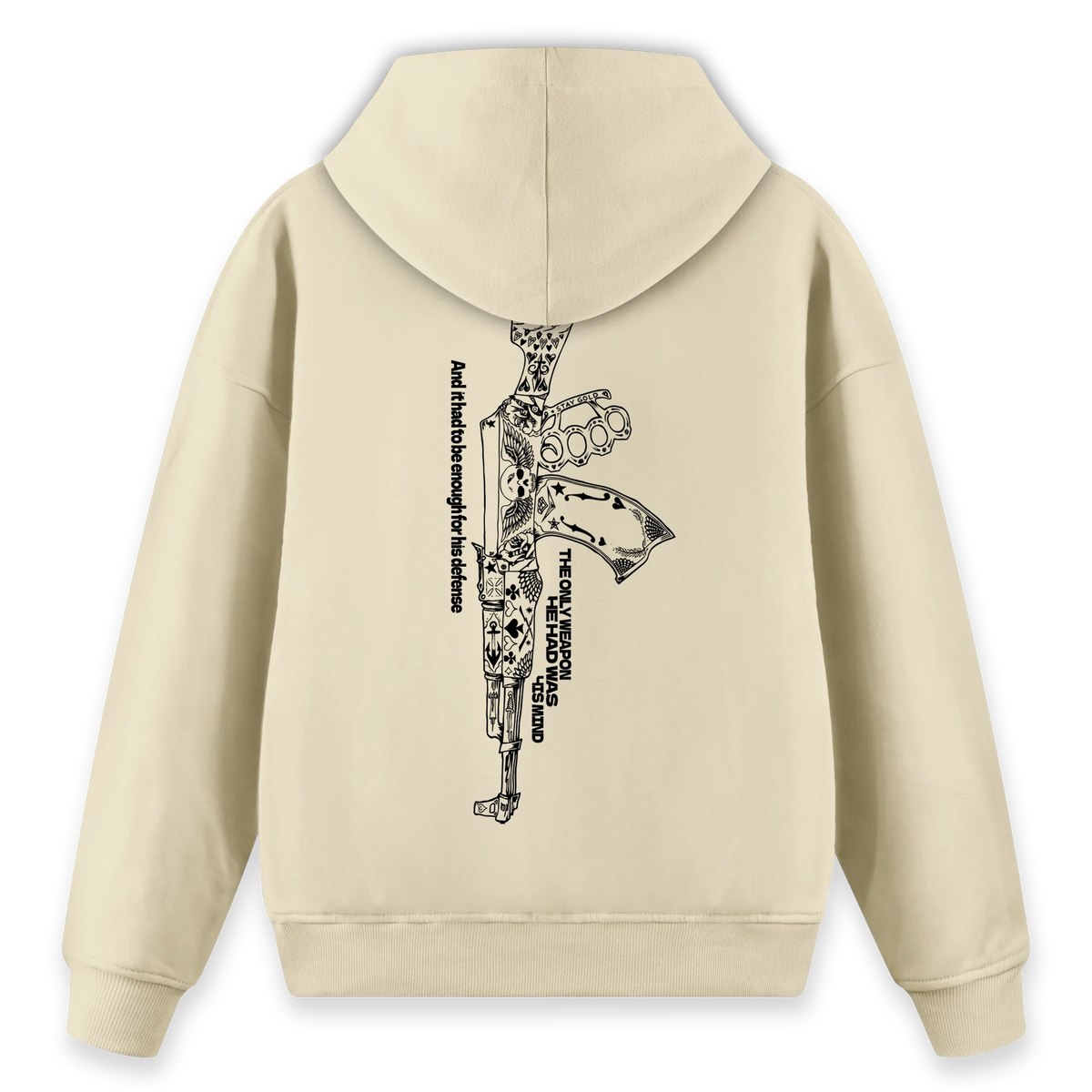 Ak-47 - Regular Fit Kalıp Hoodie