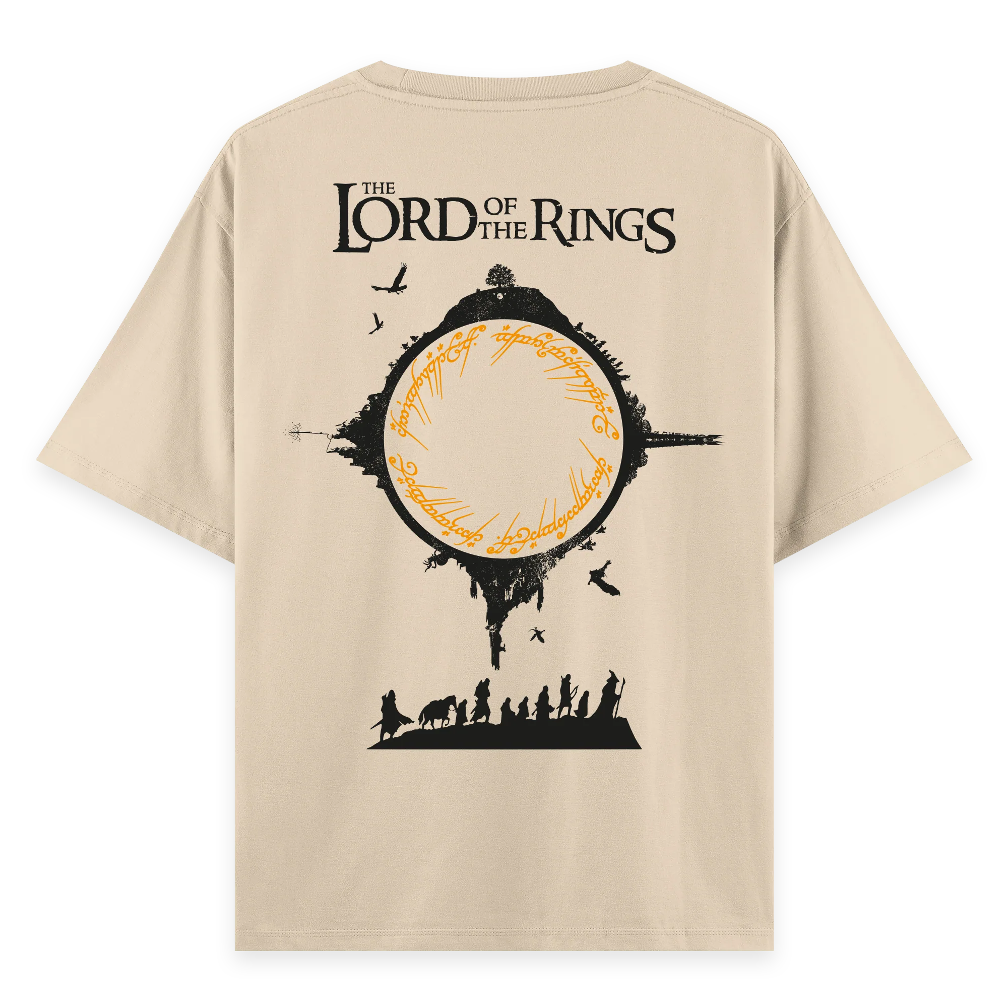 Lord Of The Rings - Oversize Bol Kalıp T-shirt