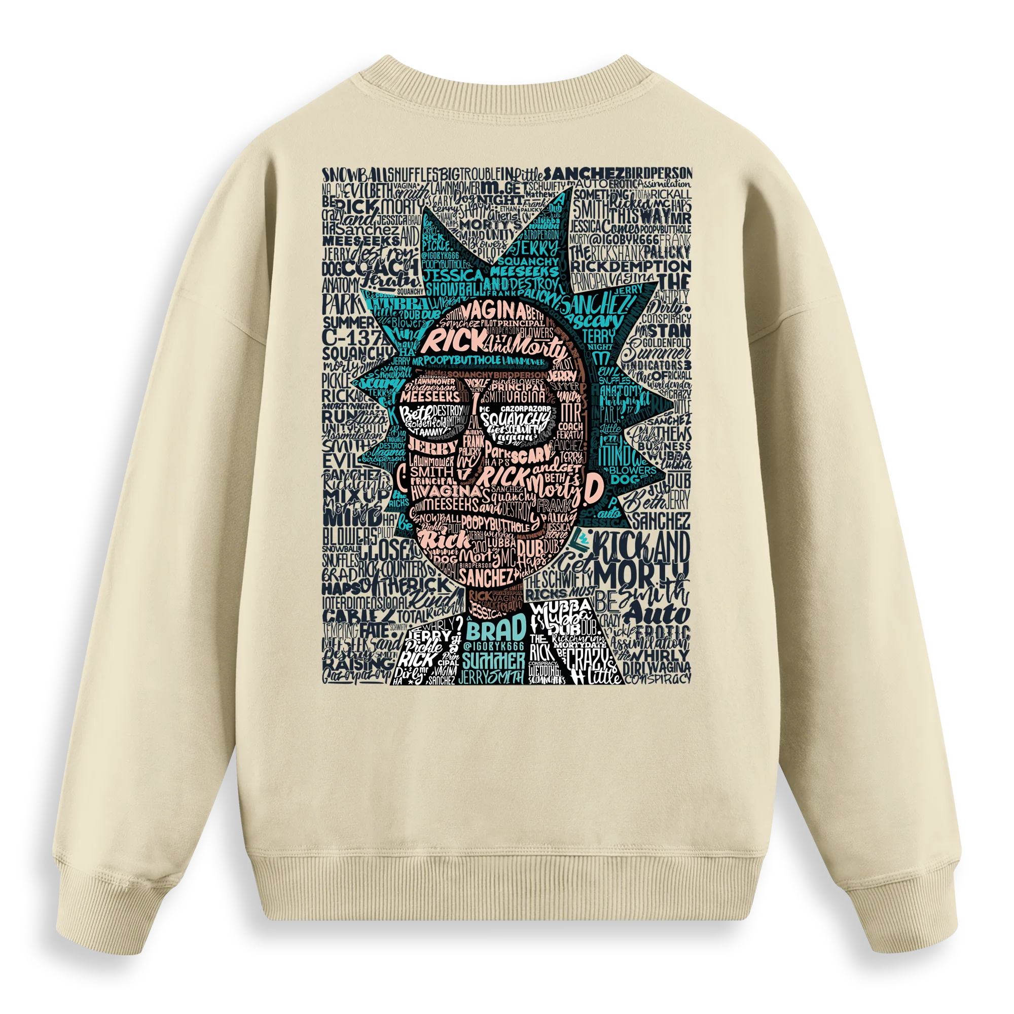 Rick's World - Regular Fit Kalıp Sweatshirt