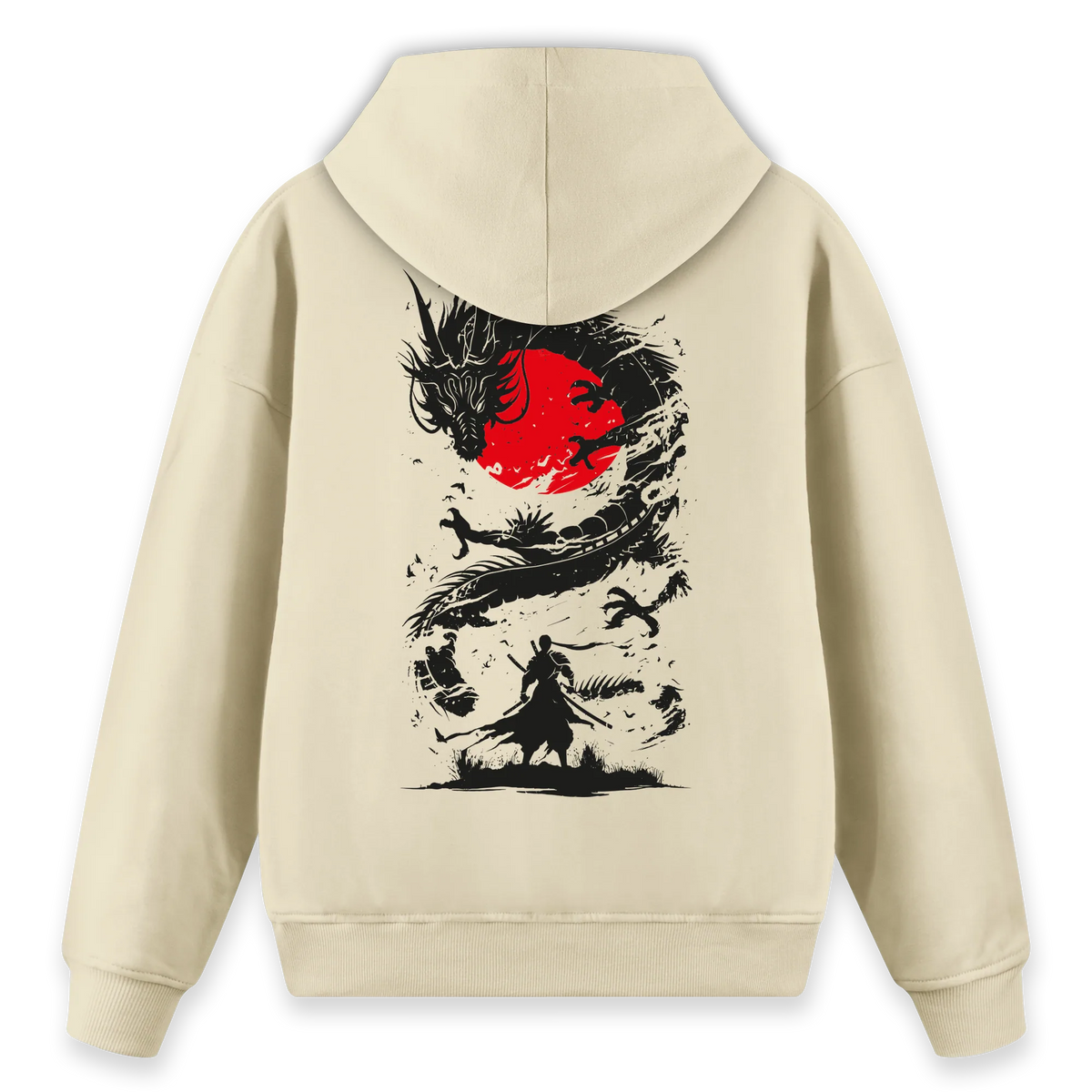 Rising Dragon - Regular Fit Kalıp Hoodie