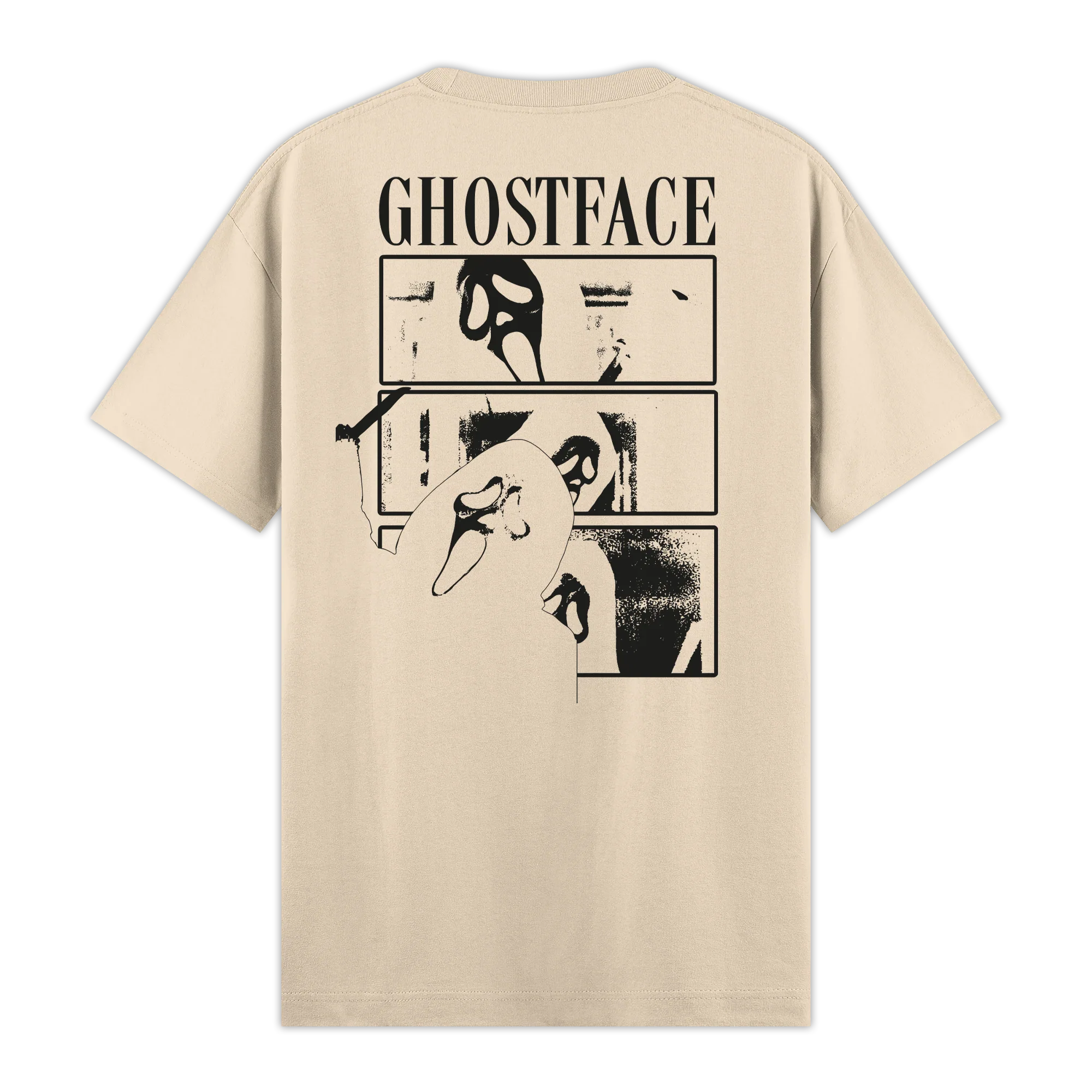 Ghost Face - Regular Fit Kalıp T-shirt