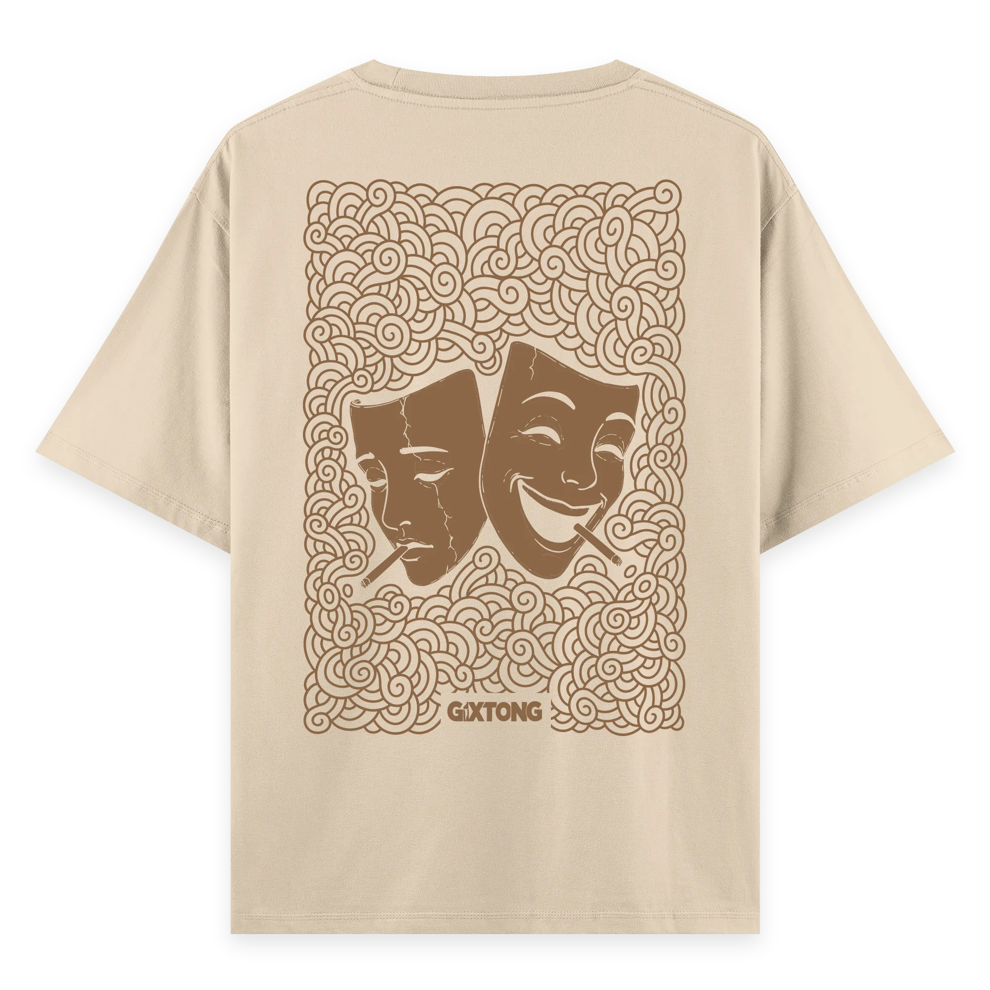 Mask II - Oversize Bol Kalıp T-shirt