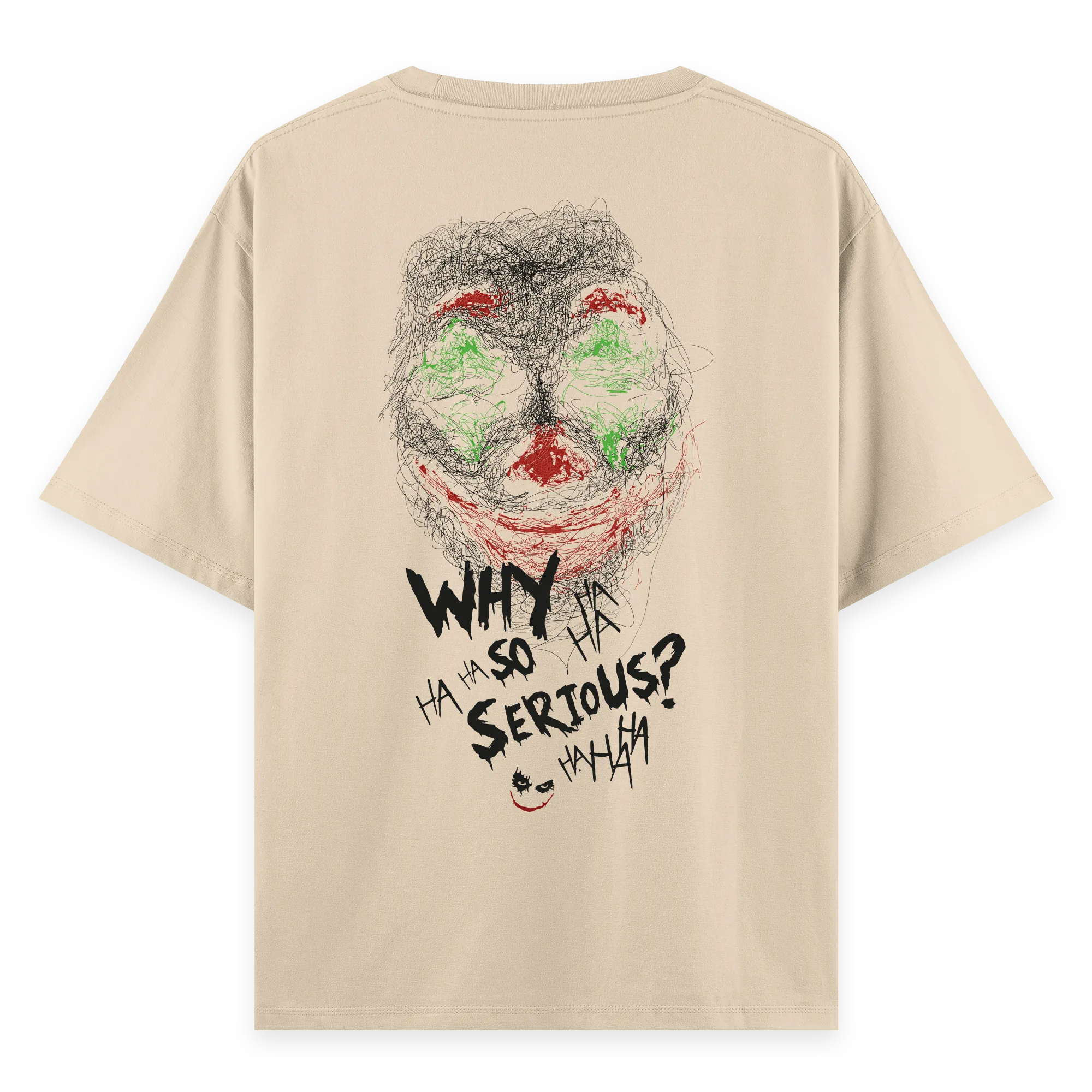Joker - Oversize Bol Kalıp T-shirt