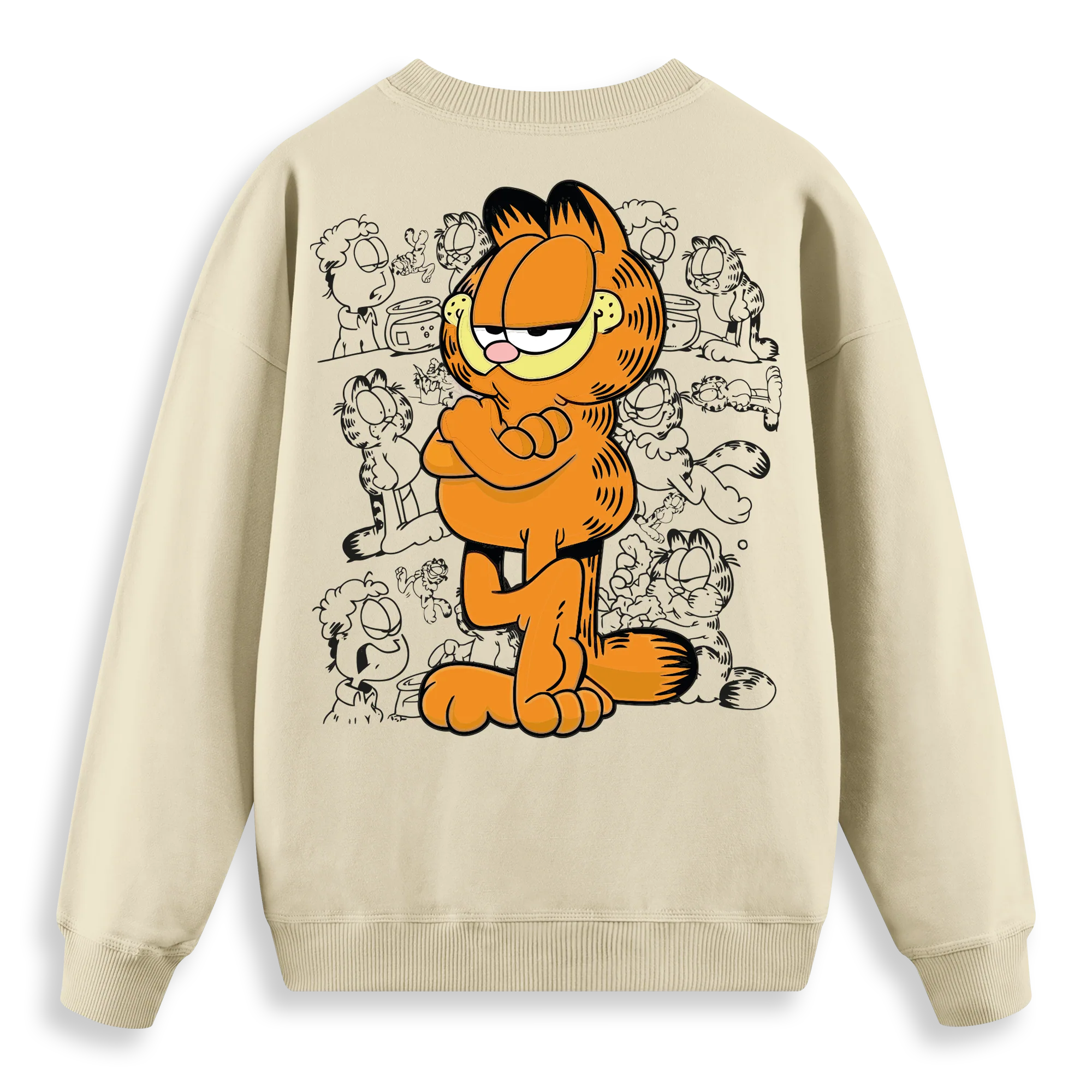 Garfield - Regular Fit Kalıp Sweatshirt