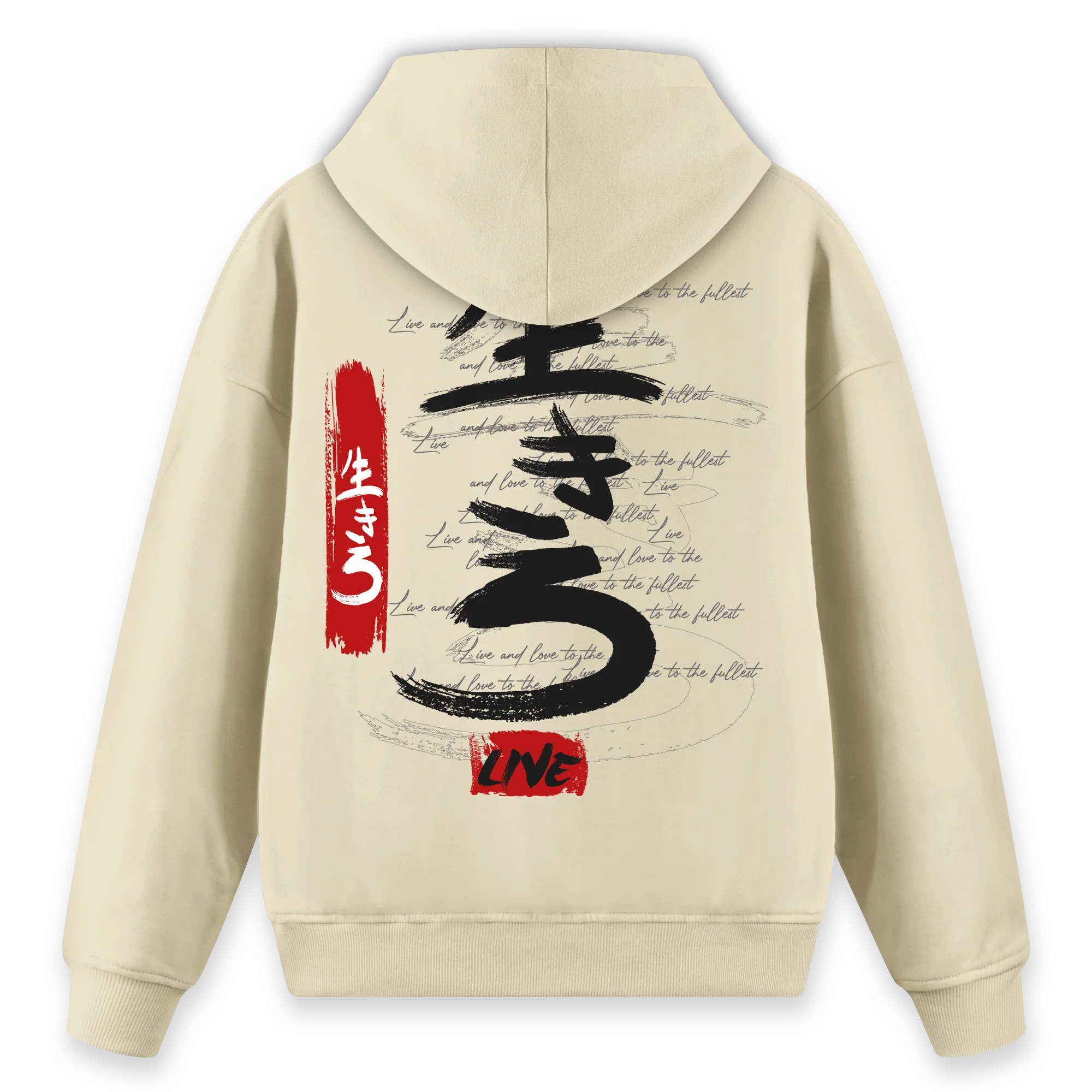 Live - Regular Fit Kalıp Hoodie