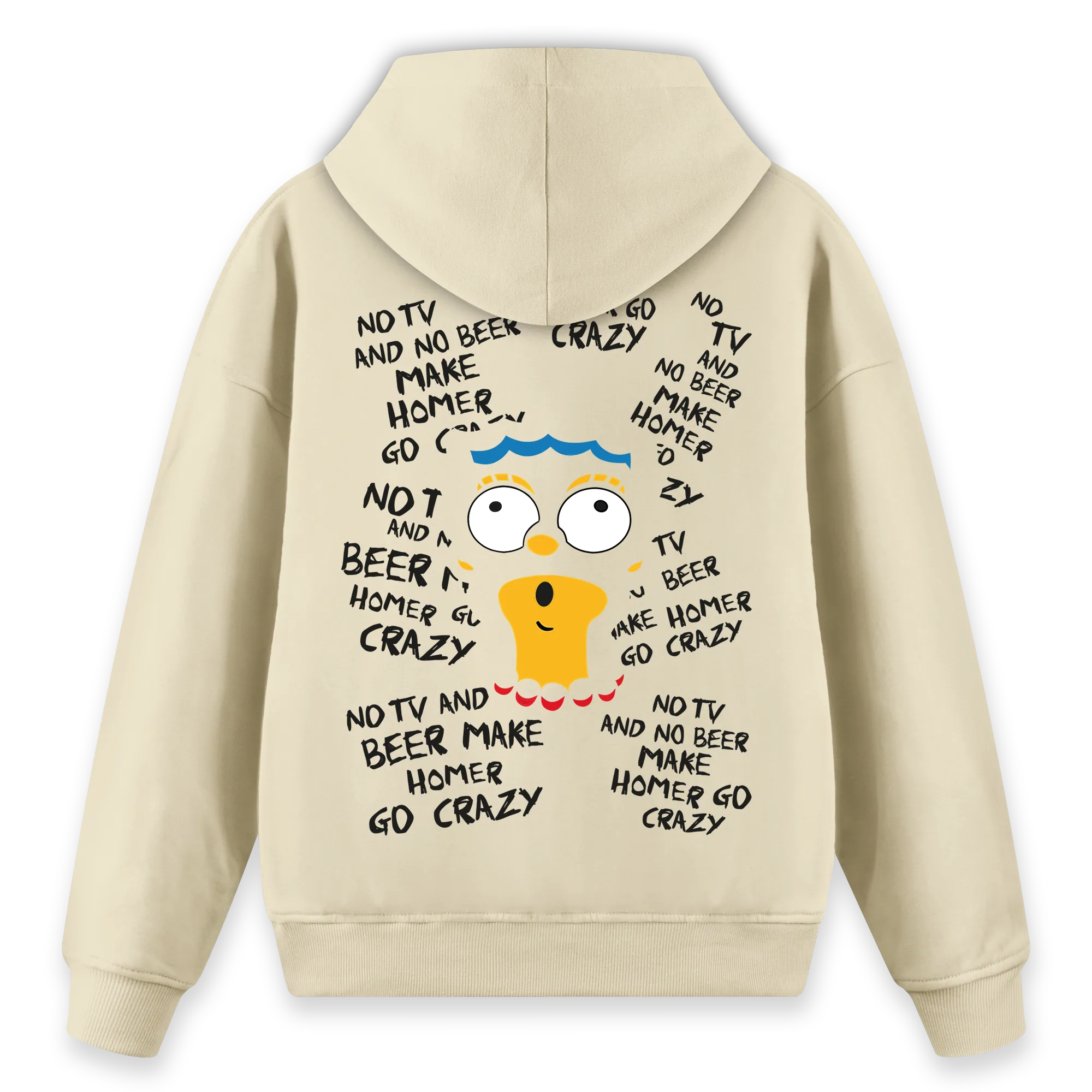 Crazy Homer - Regular Fit Kalıp Hoodie