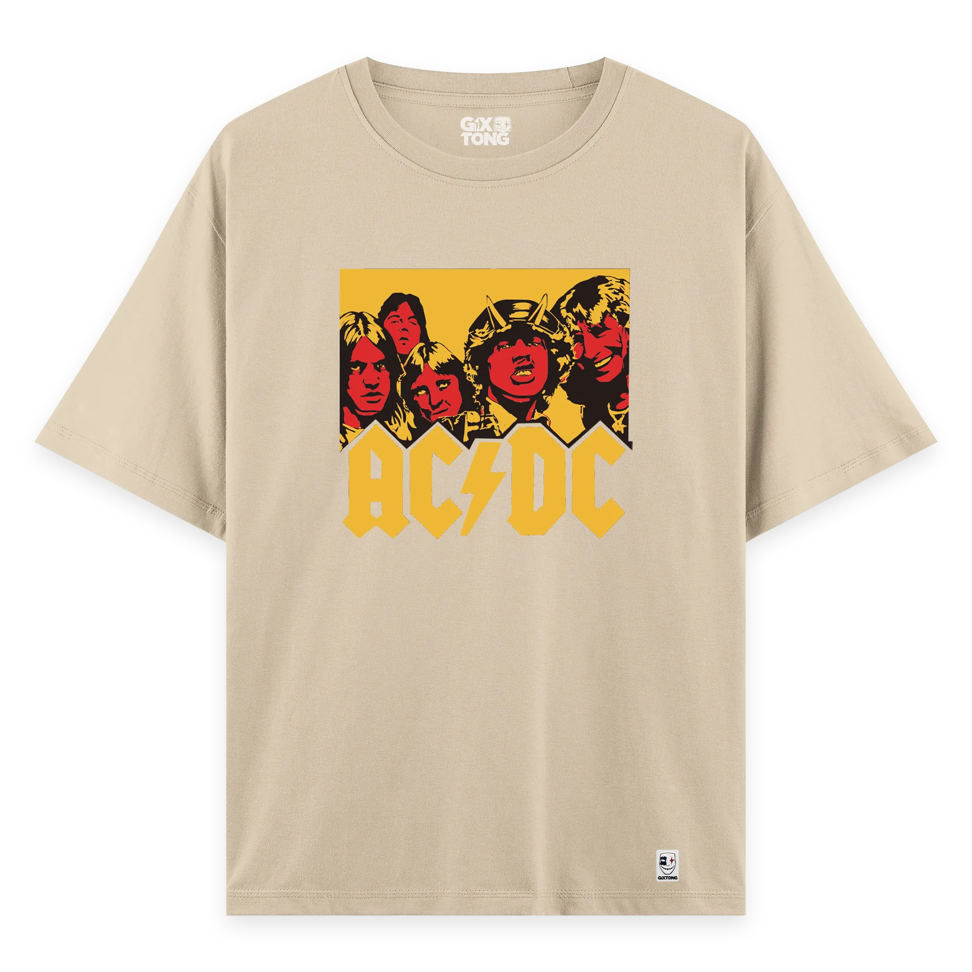 ACDC - Oversize Bol Kalıp T-shirt