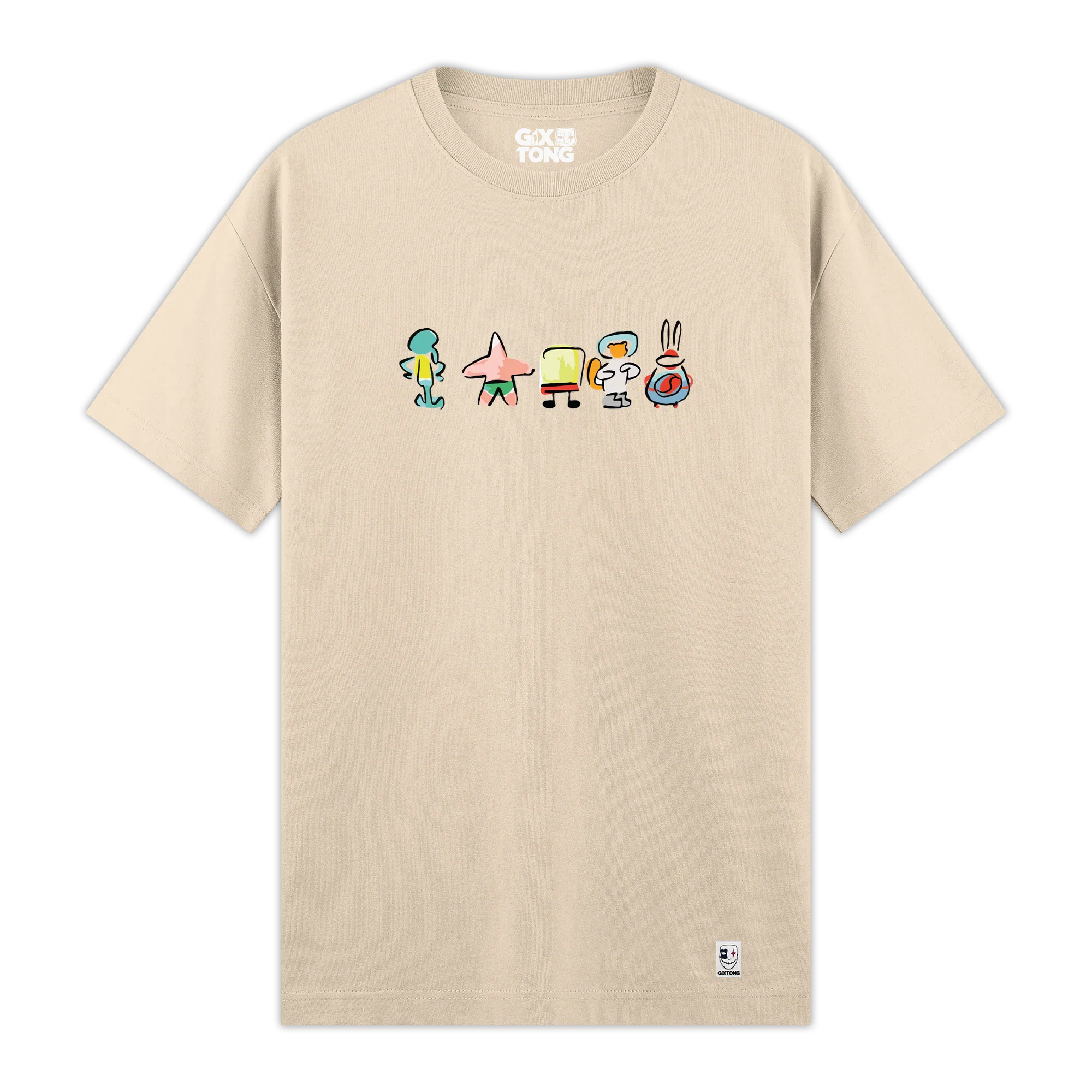Sponge Family - Regular Fit Kalıp T-shirt