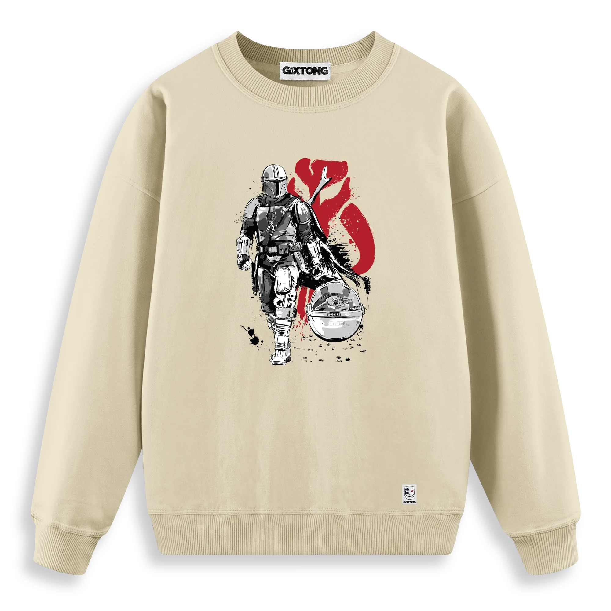 Mandalorian - Regular Fit Kalıp Sweatshirt