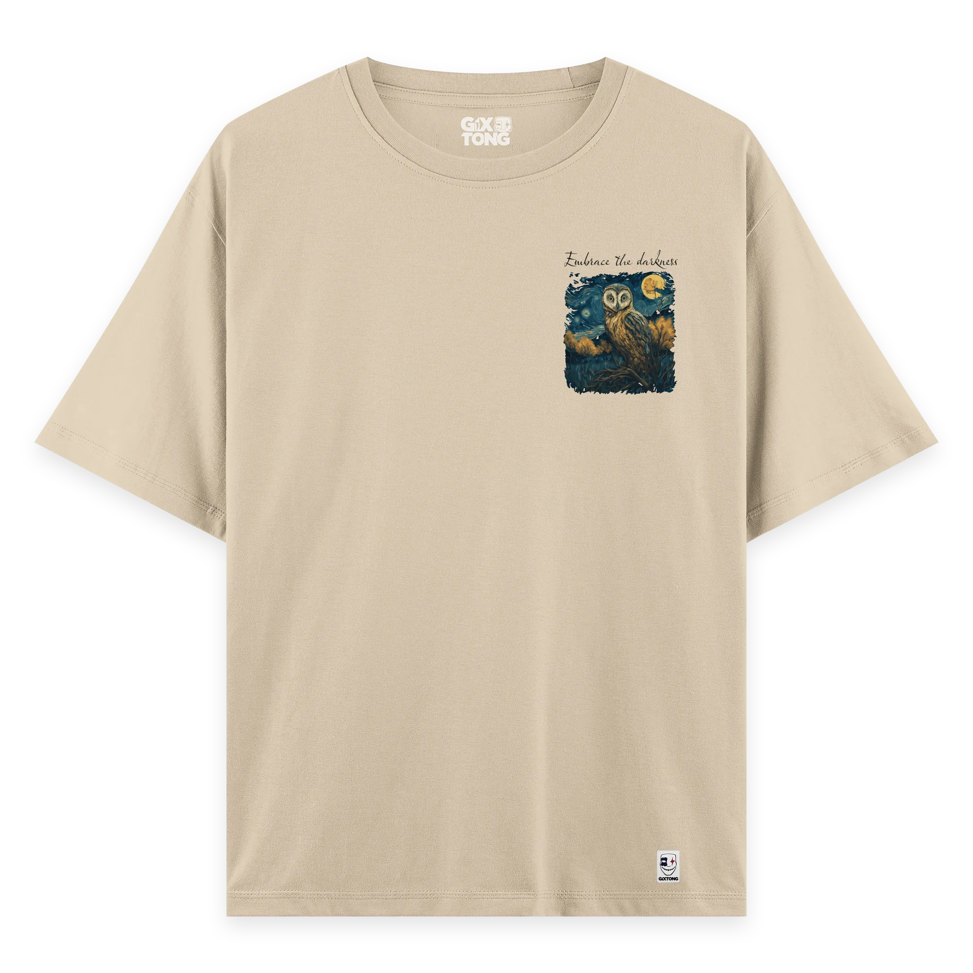 Darkness - Oversize Bol Kalıp T-shirt