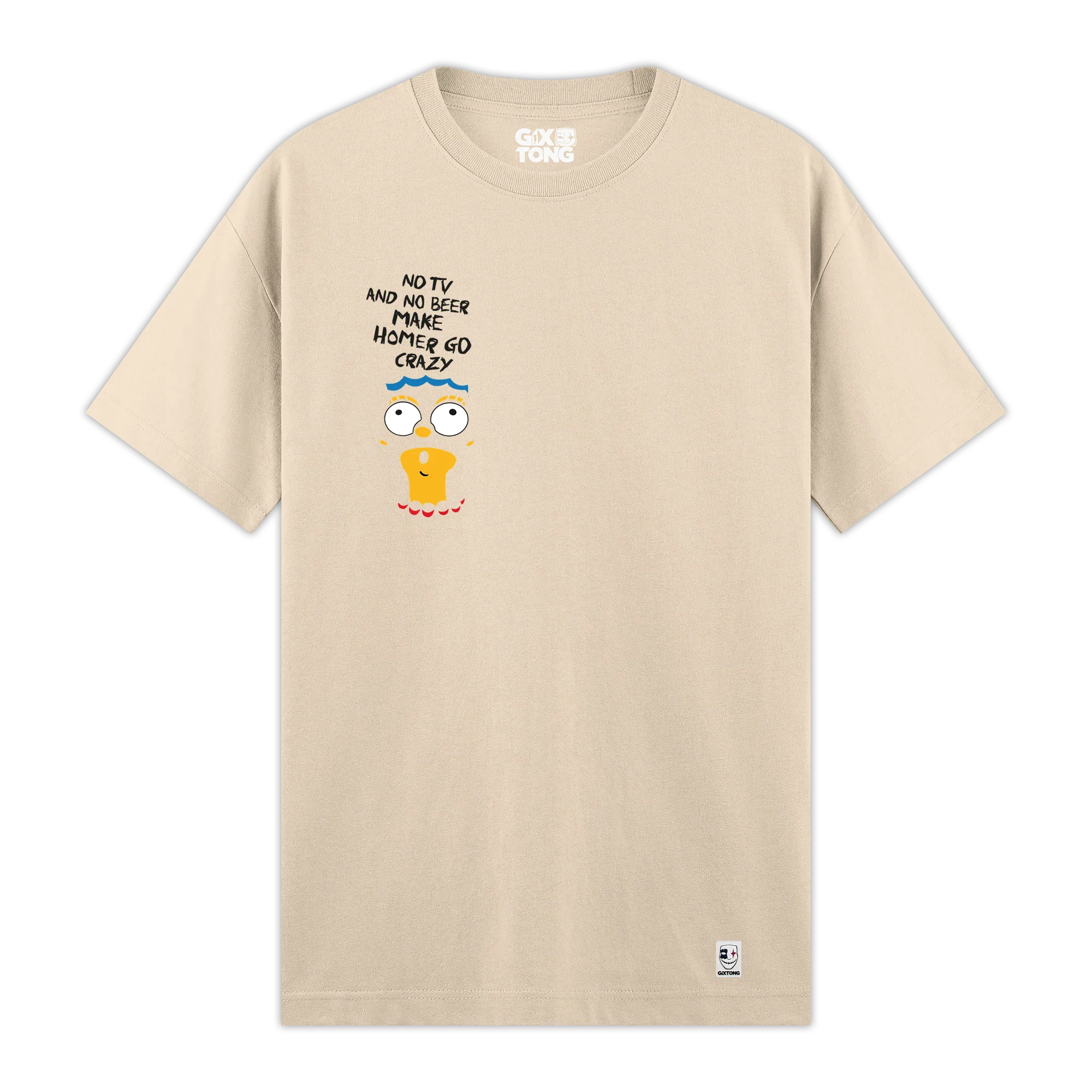 Crazy Homer - Regular Fit Kalıp T-shirt