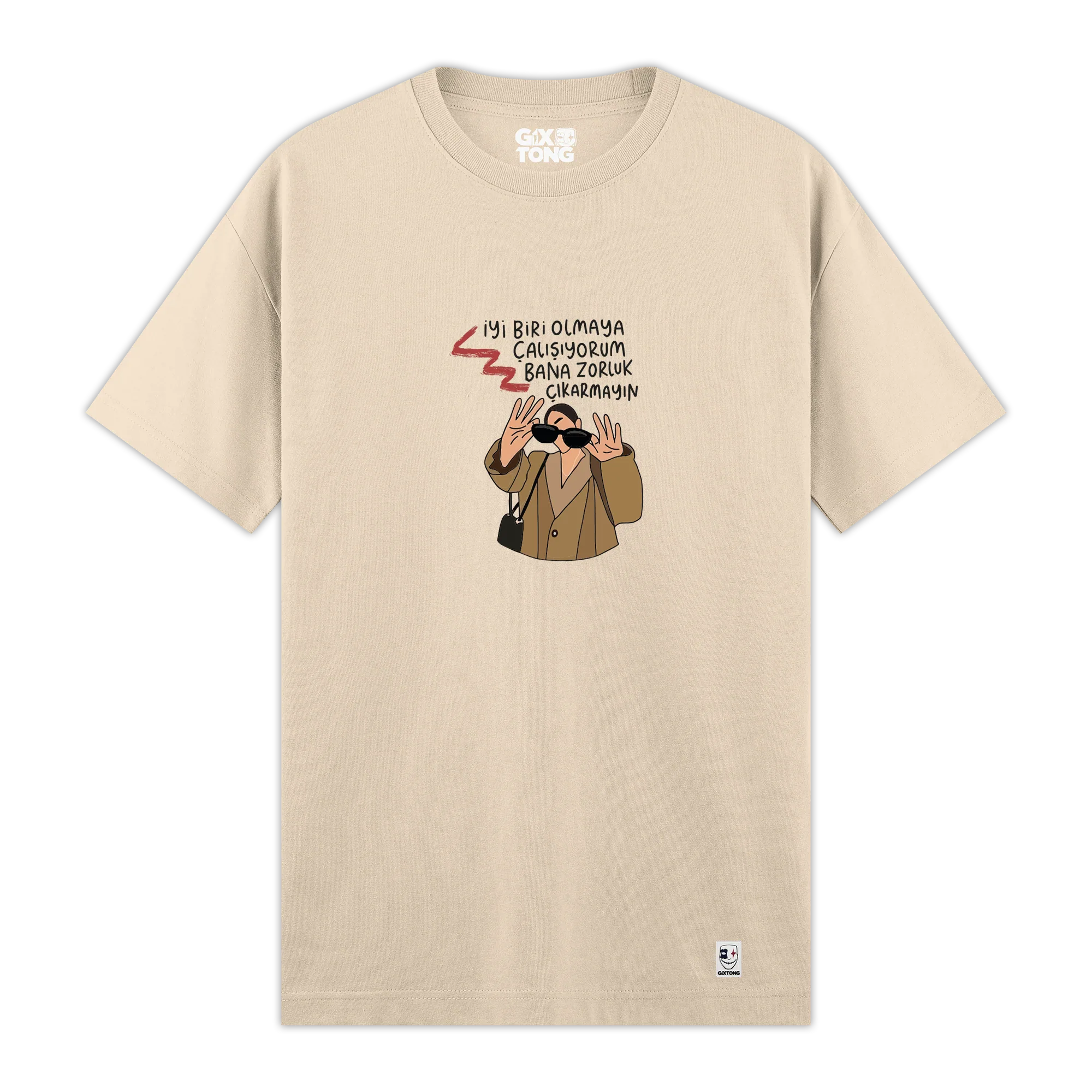 Zorluk Çıkarmayın - Regular Fit Kalıp T-shirt