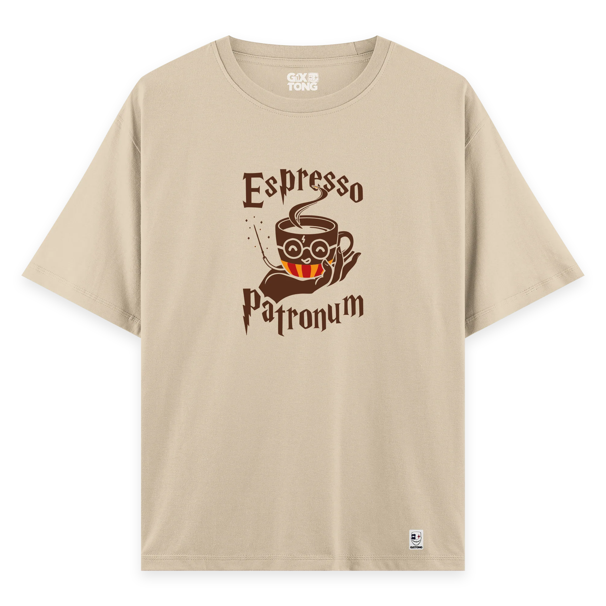 Espresso Patronum - Oversize Bol Kalıp T-shirt