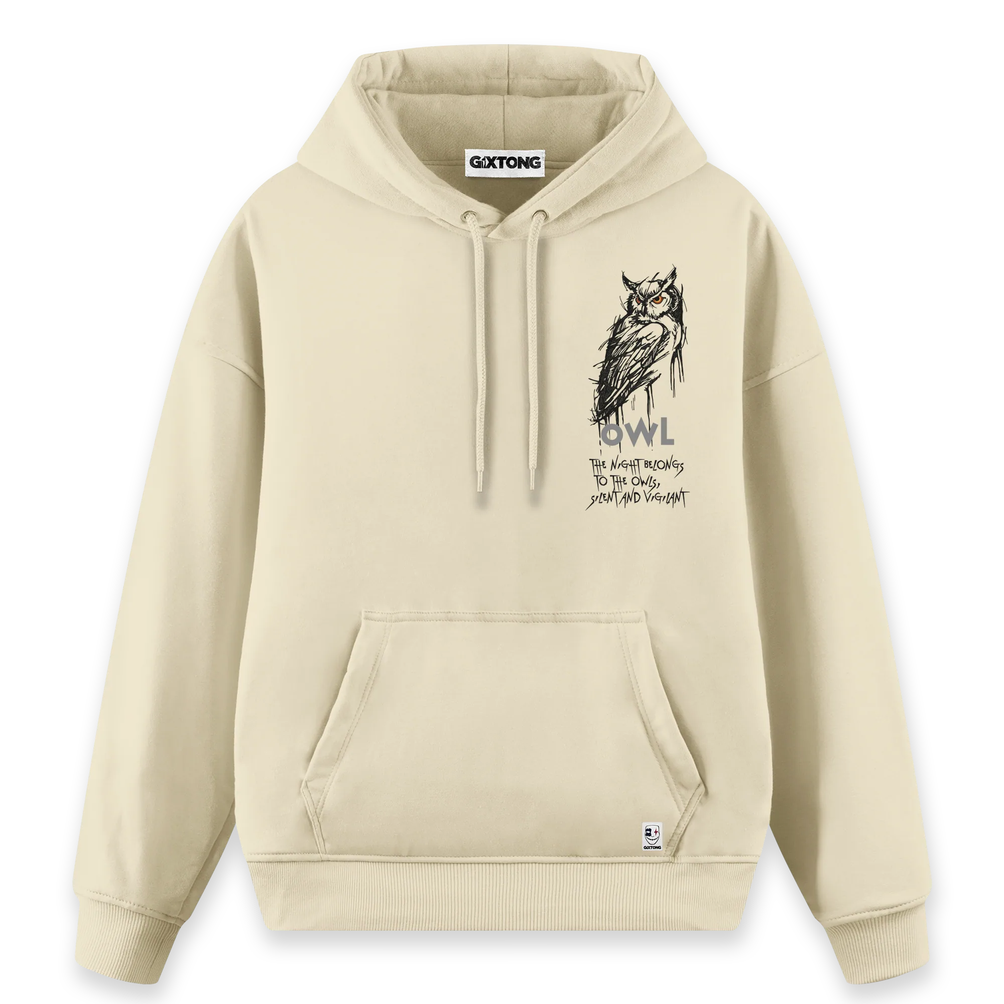 Night Owl - Regular Fit Kalıp Hoodie