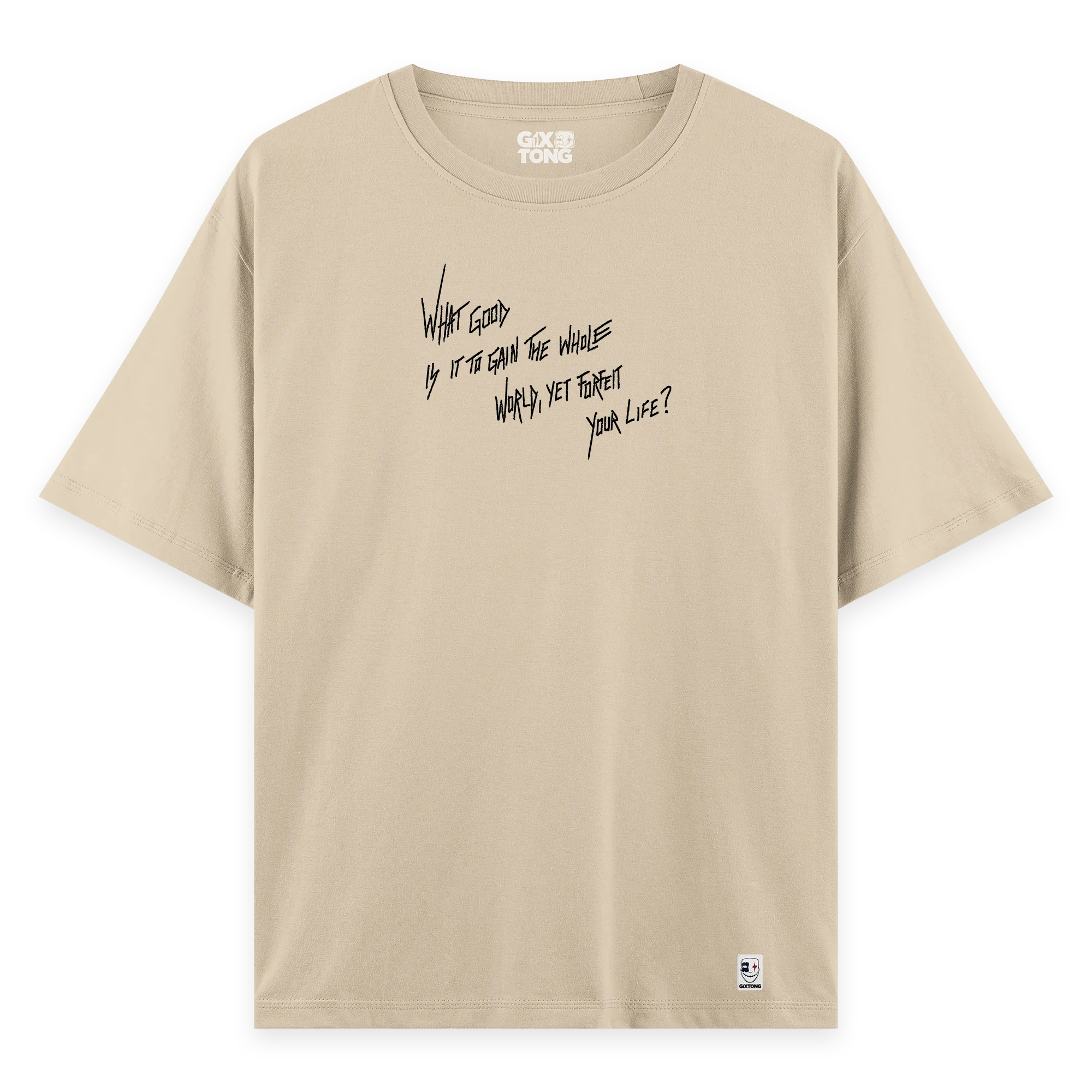 Greed - Oversize Bol Kalıp T-shirt