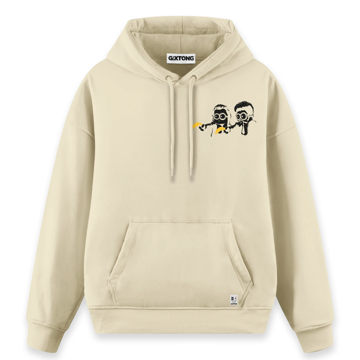 Fiction Minion - Regular Fit Kalıp Hoodie