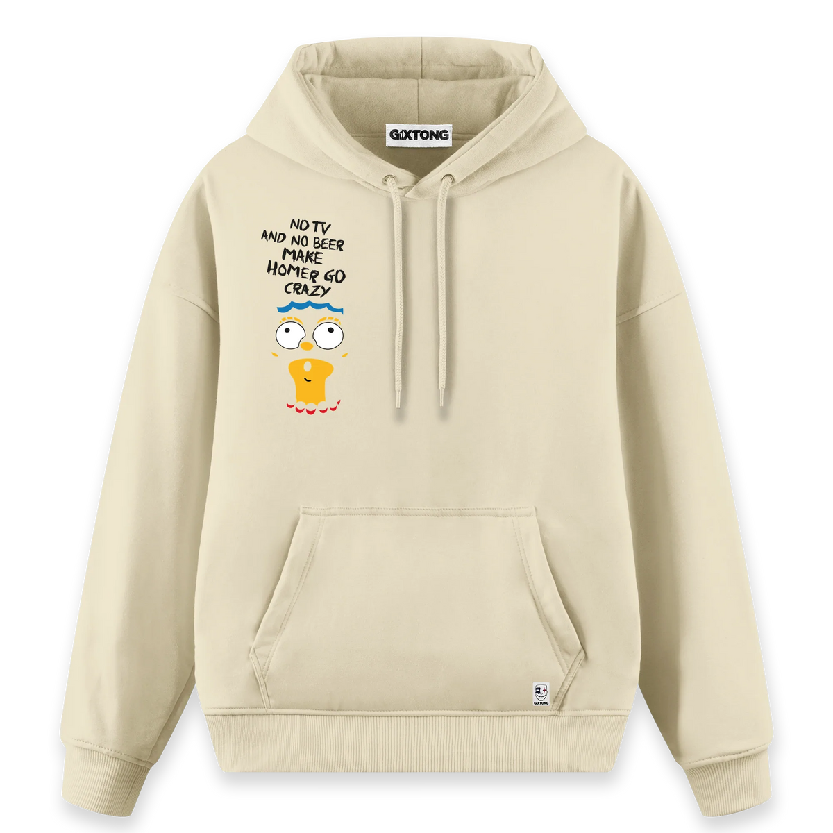 Crazy Homer - Regular Fit Kalıp Hoodie