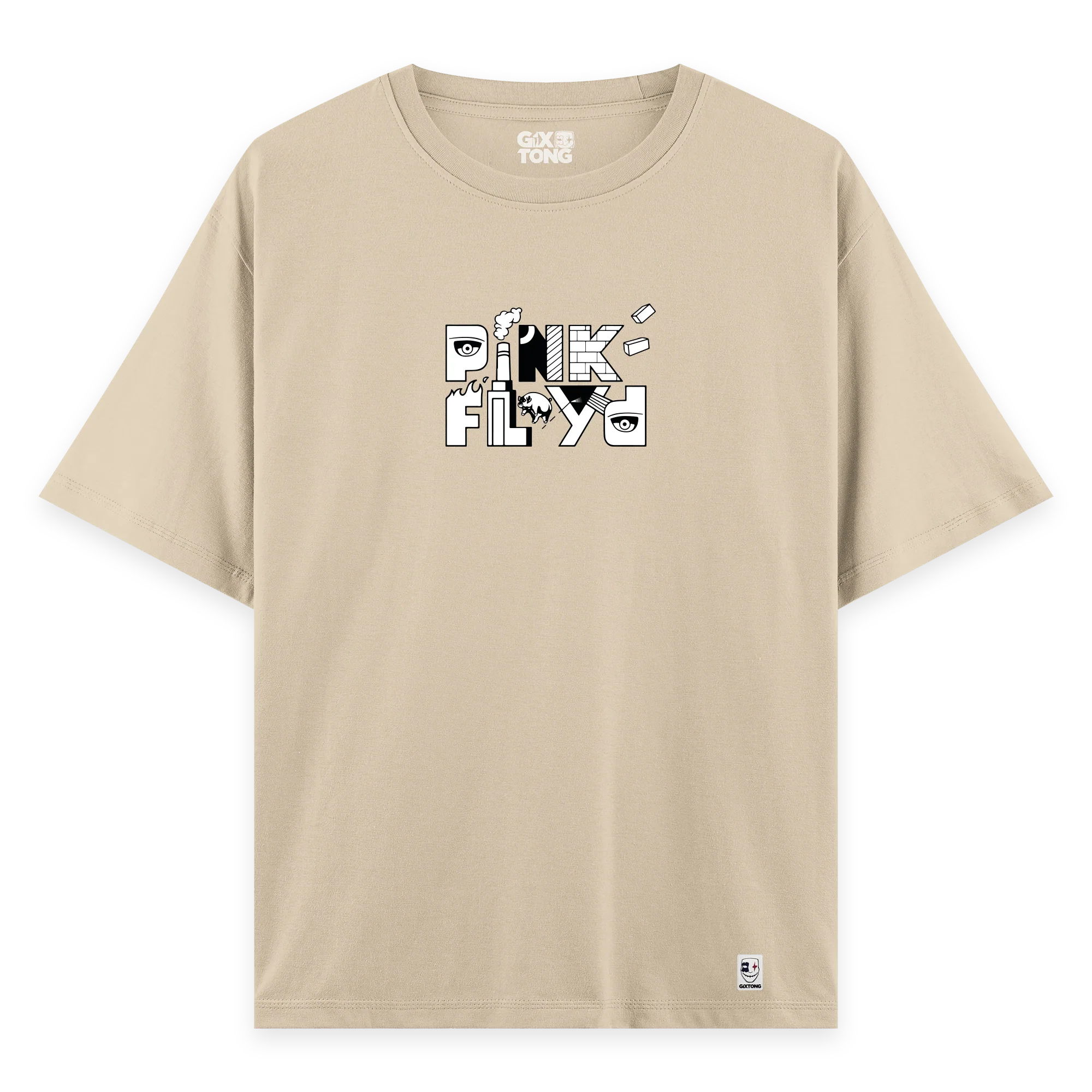 Pink Floyd - Oversize Bol Kalıp T-shirt