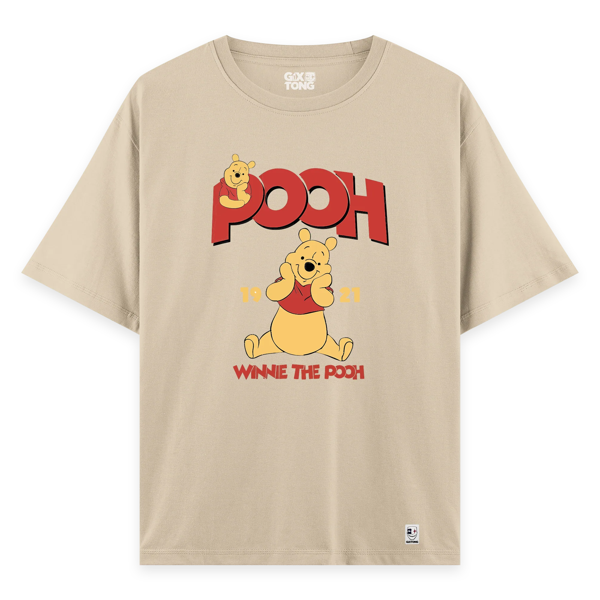 Pooh - Oversize Bol Kalıp T-shirt