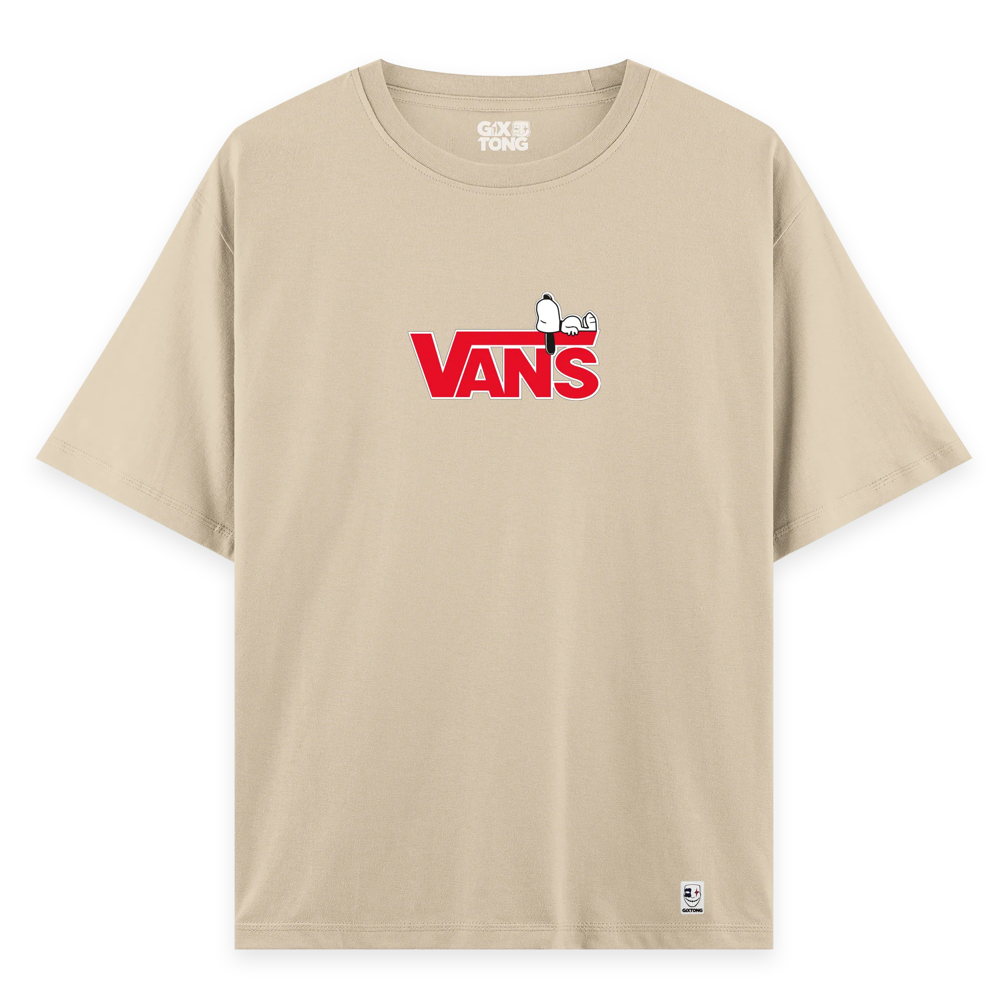 Vans Snoopy - Oversize Bol Kalıp T-shirt