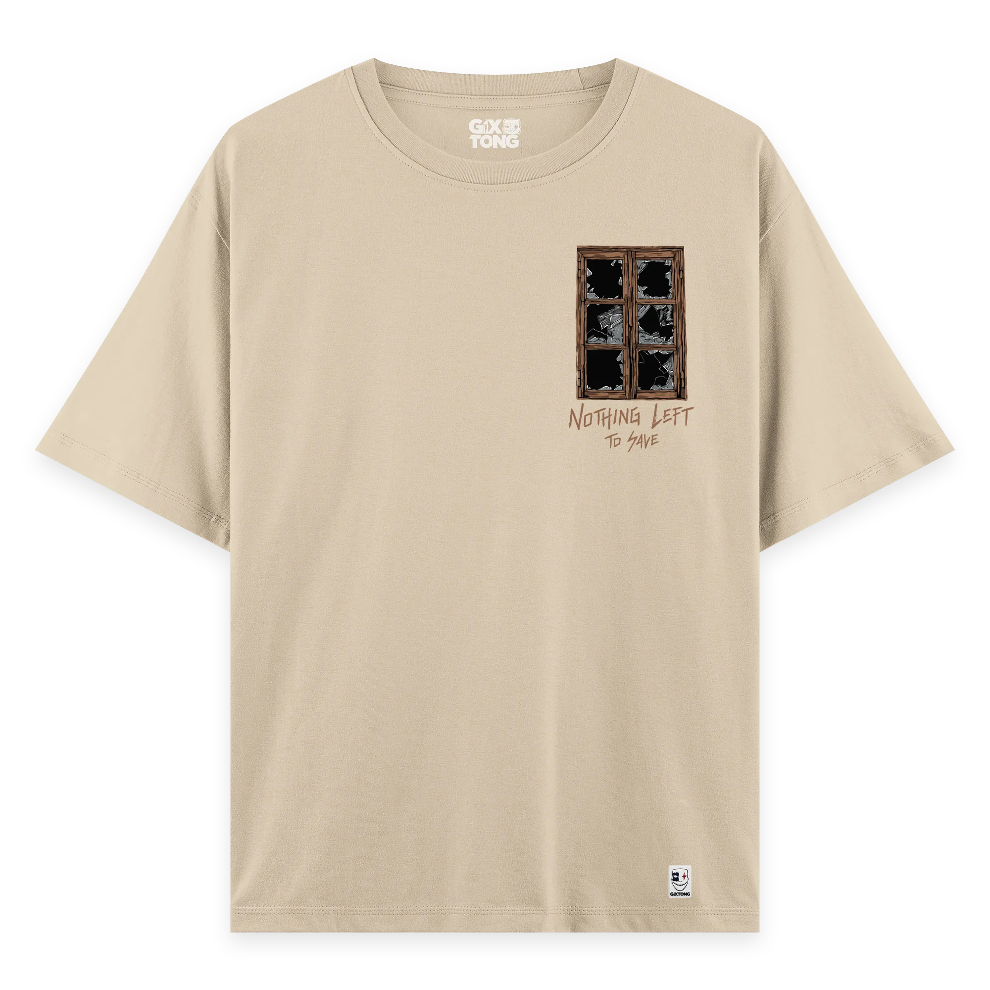 Broken - Oversize Bol Kalıp T-shirt