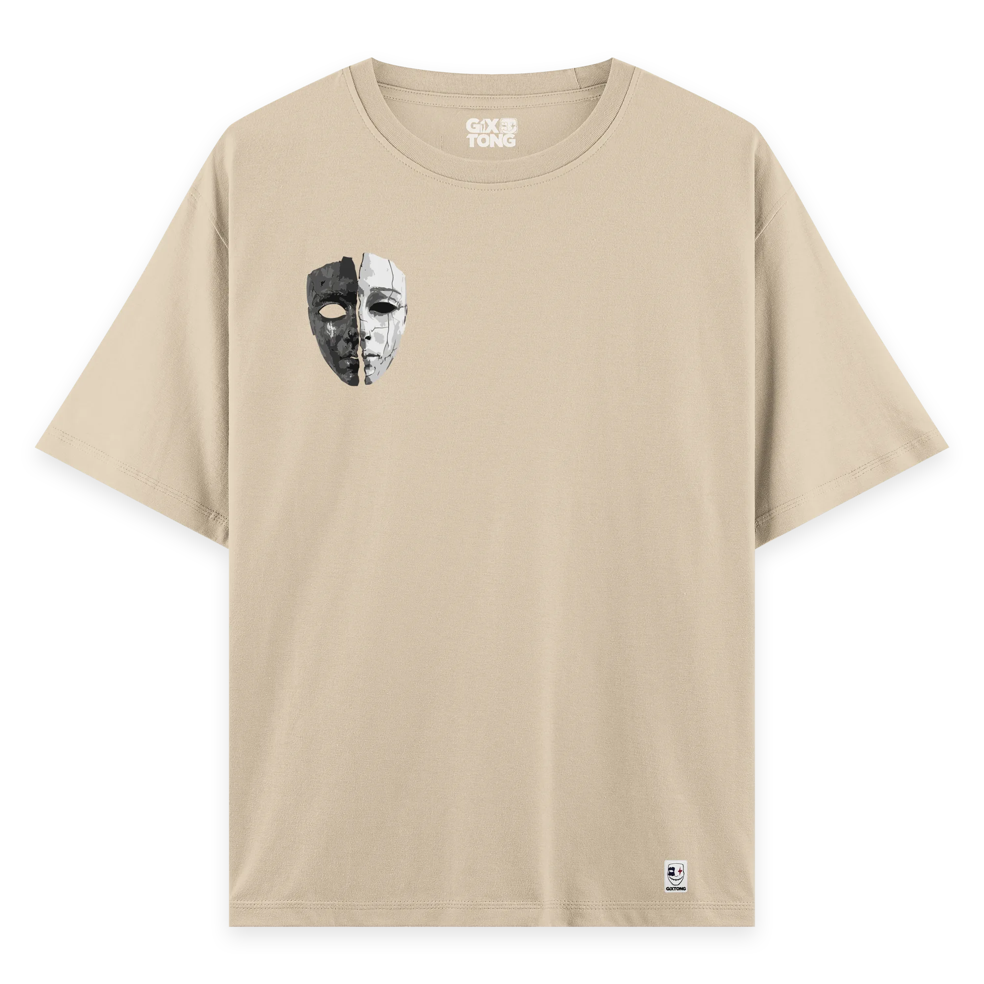 Mask - Oversize Bol Kalıp T-shirt