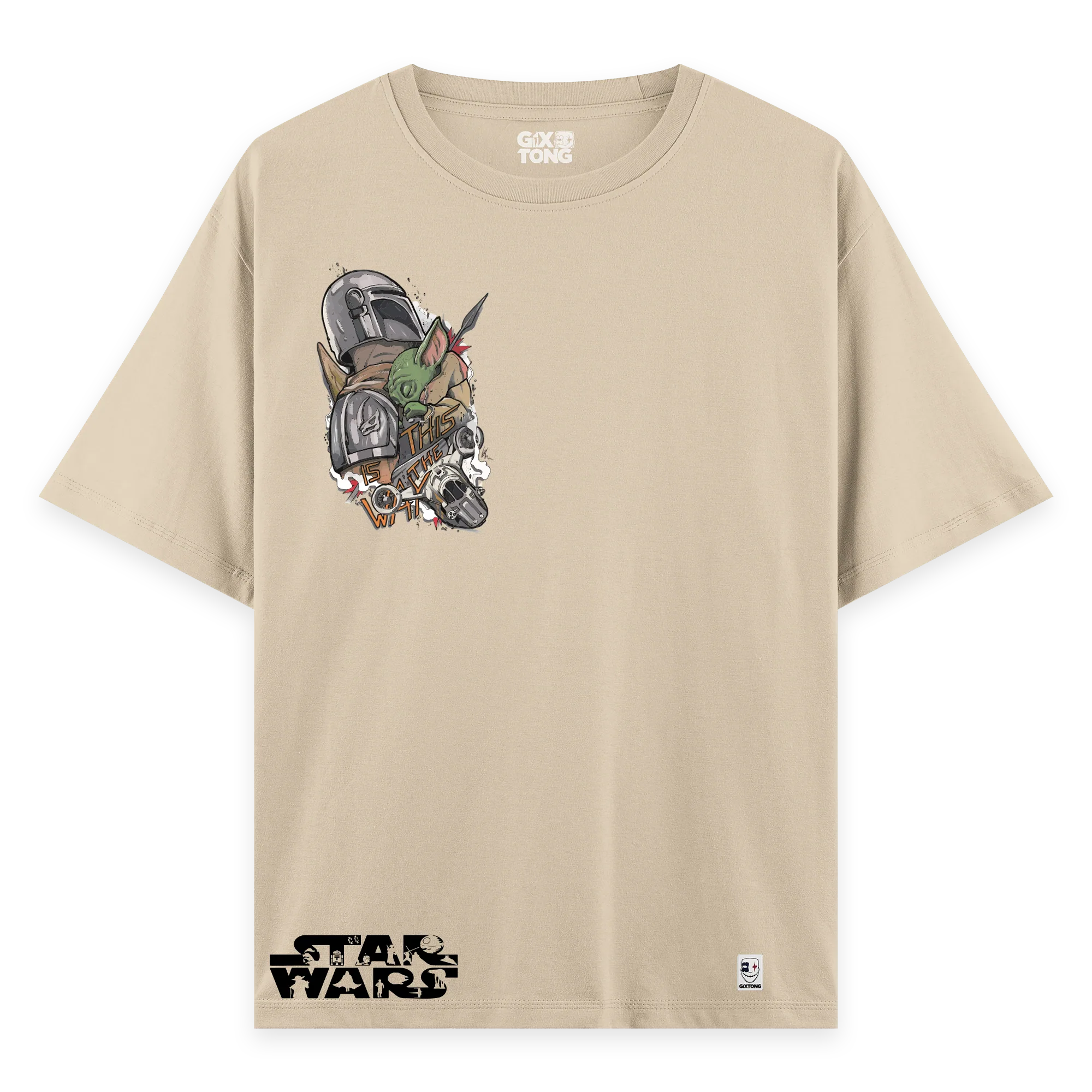 Creed - Oversize Bol Kalıp T-shirt