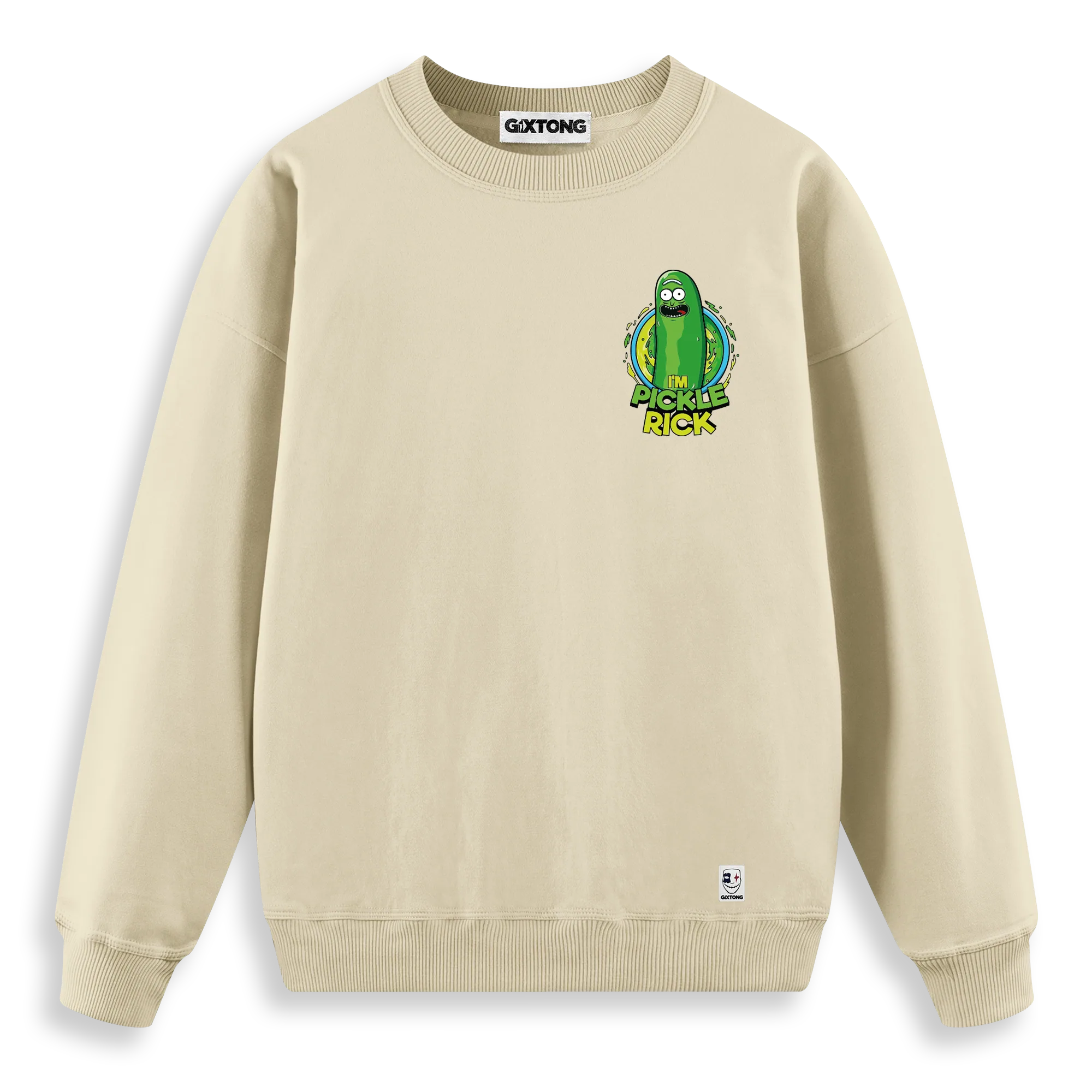 Pickle Rick - Regular Fit Kalıp Sweatshirt