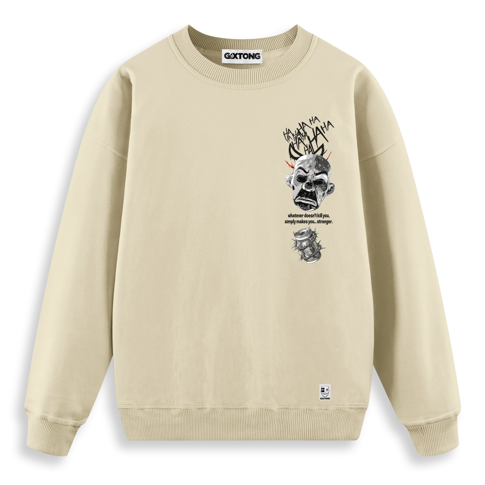 Dark Mask - Regular Fit Kalıp Sweatshirt