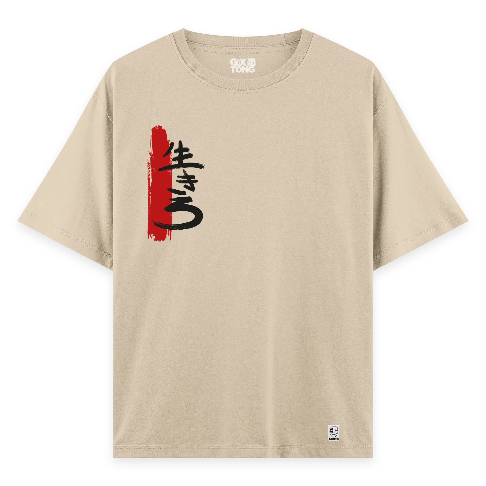 Live - Oversize Bol Kalıp T-shirt