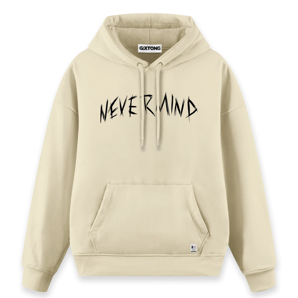 Nevermind - Regular Fit Kalıp Hoodie