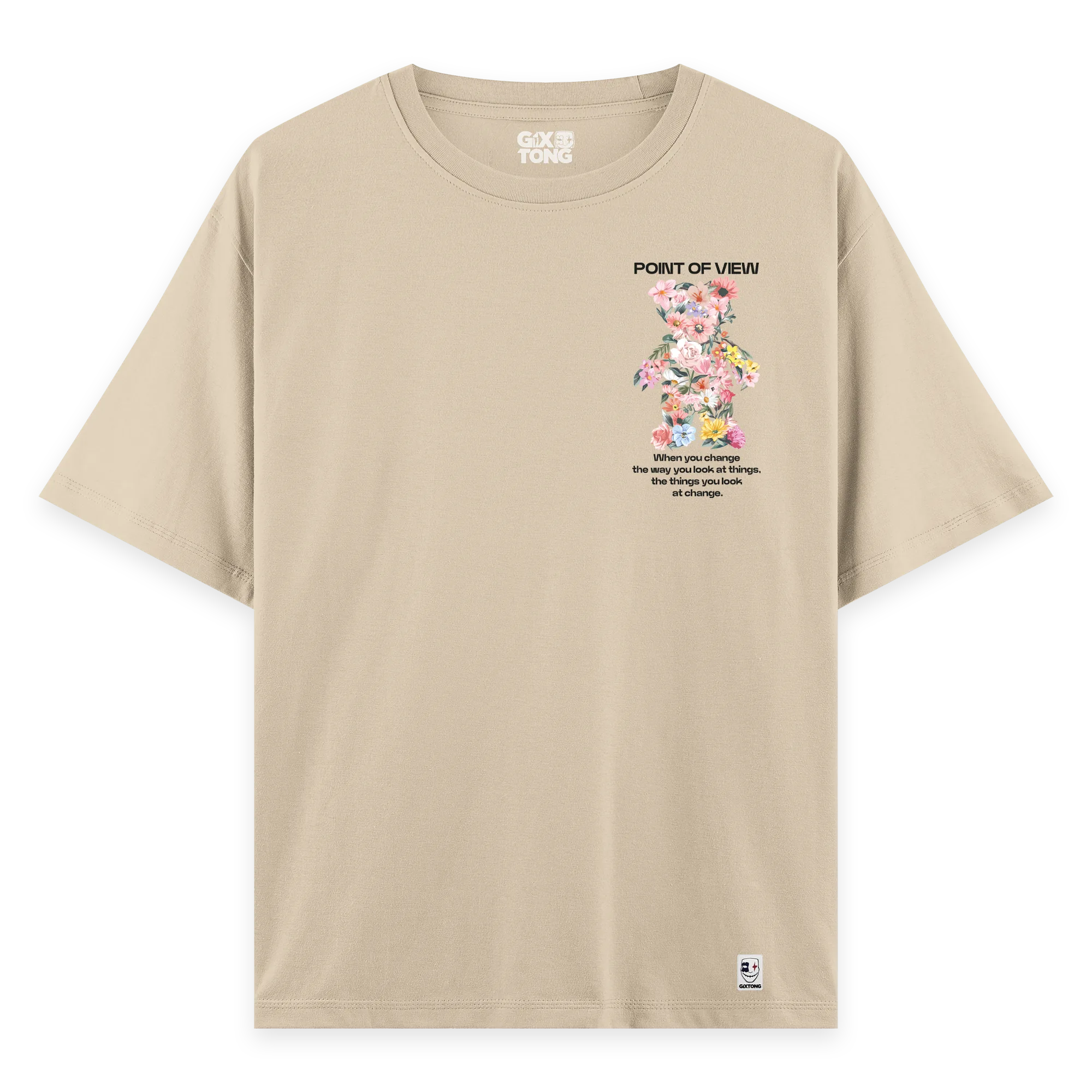 Point Of View - Oversize Bol Kalıp T-shirt