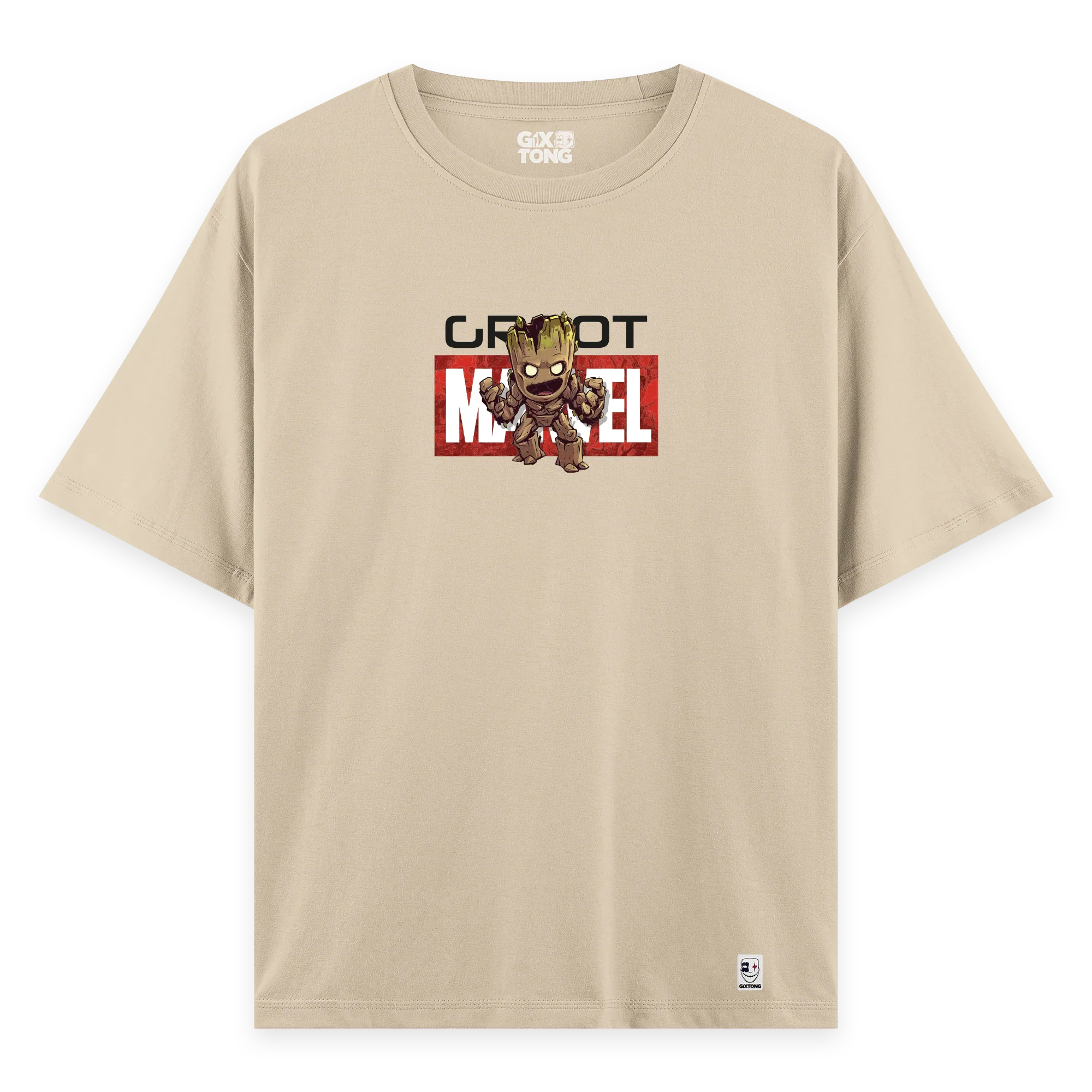 Marvel Groot - Oversize Bol Kalıp T-shirt
