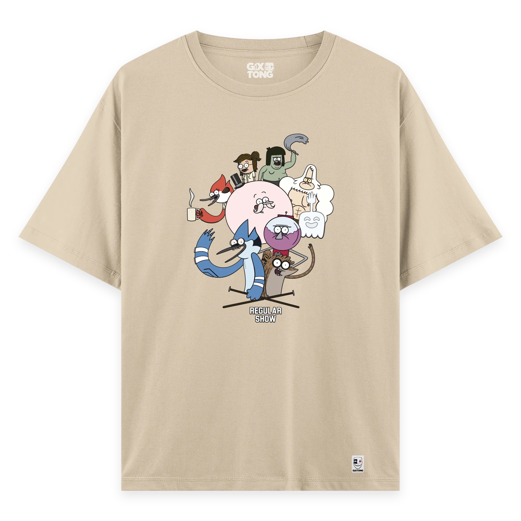 Regular Show - Oversize Bol Kalıp T-shirt