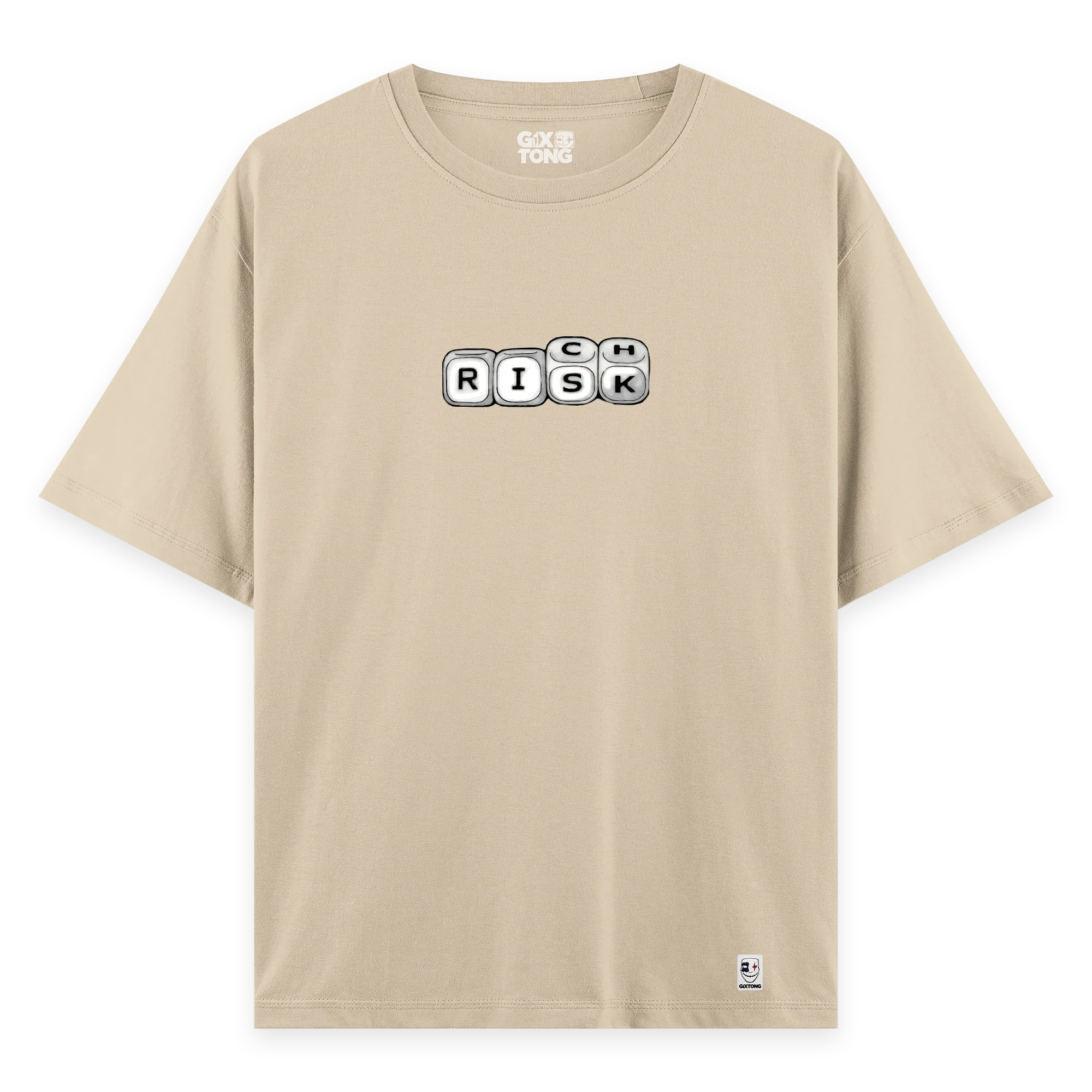 Risk - Oversize Bol Kalıp T-shirt