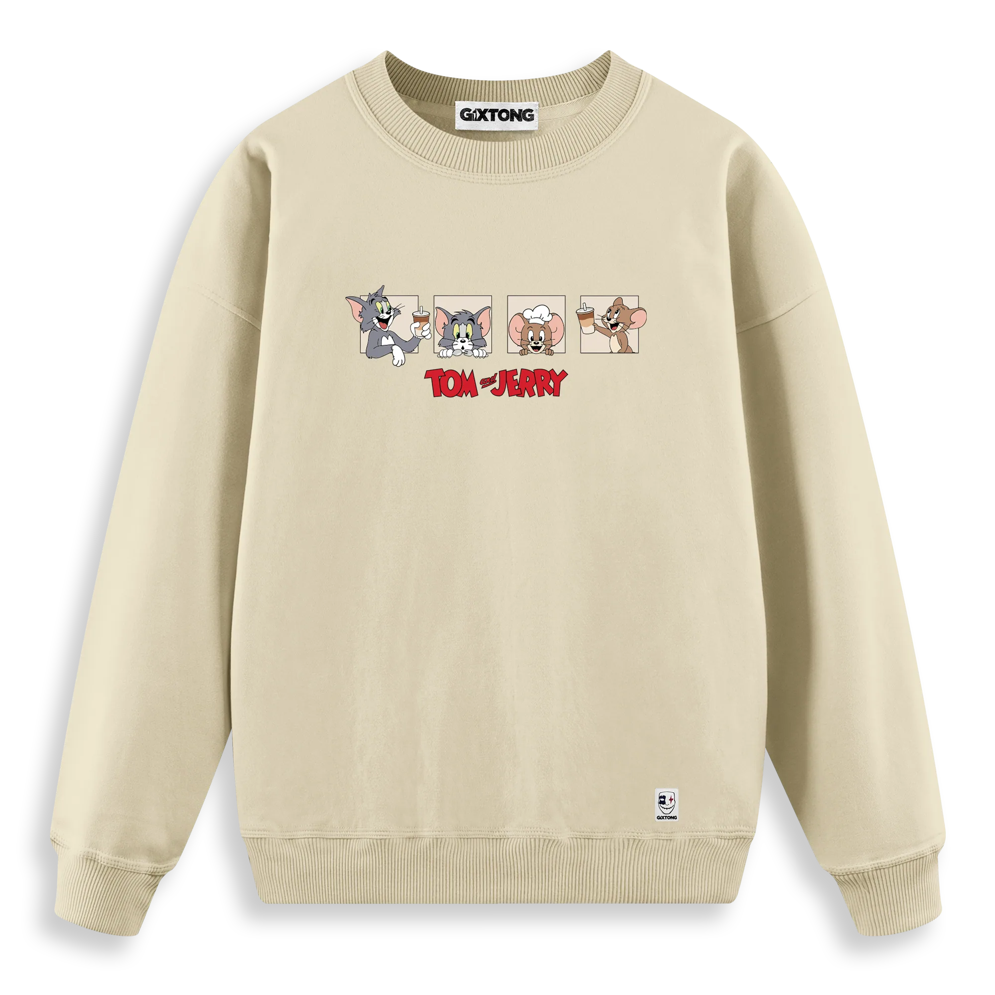 Tom And Jerry - Regular Fit Kalıp Sweatshirt