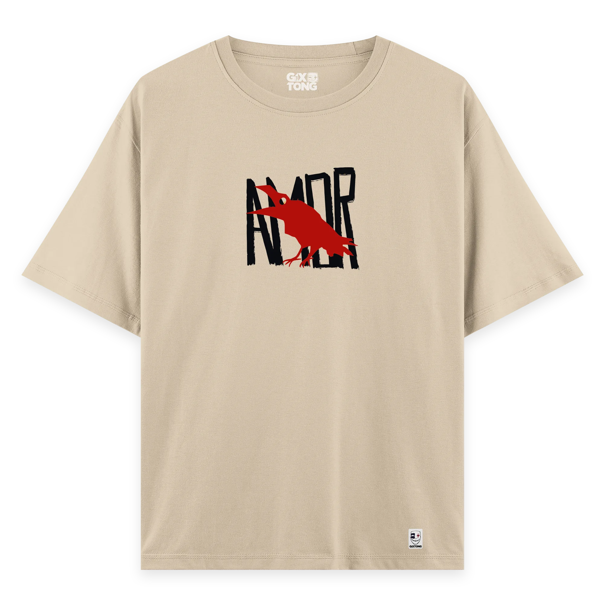 Amor - Oversize Bol Kalıp T-shirt