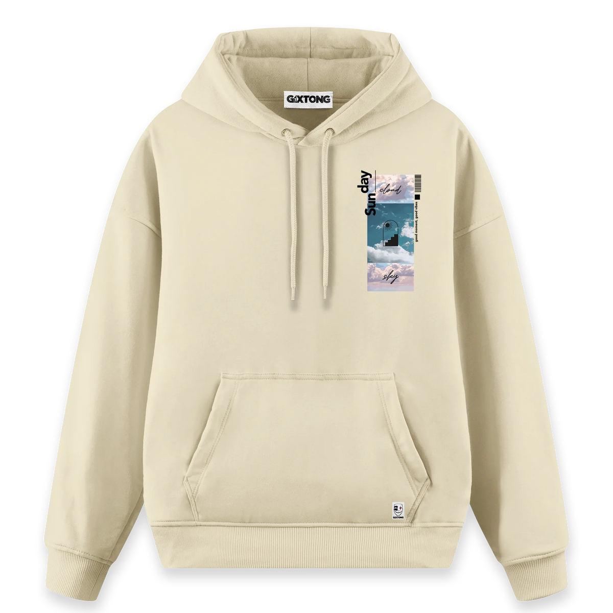 Sunday - Regular Fit Kalıp Hoodie