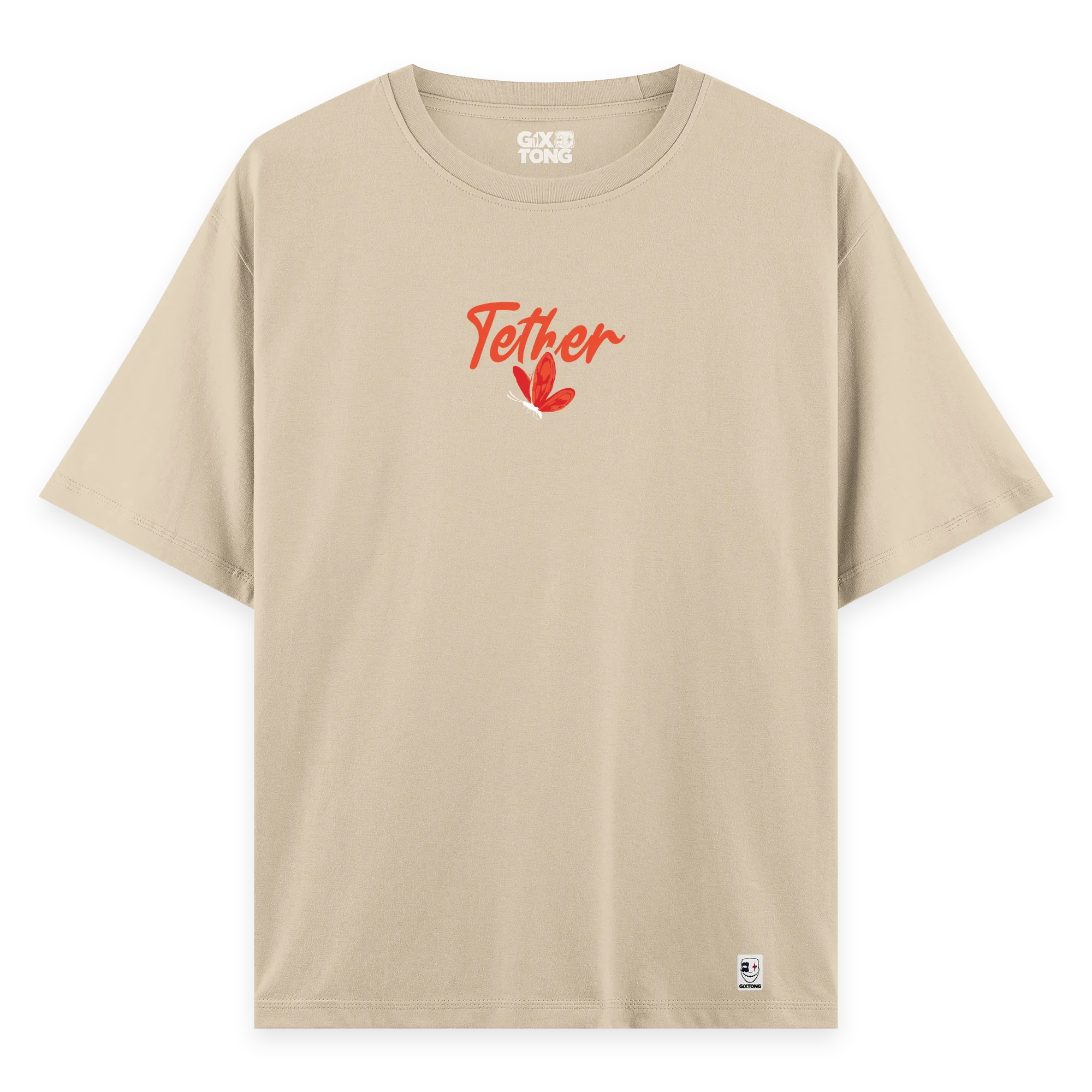 Tether - Oversize Bol Kalıp T-shirt