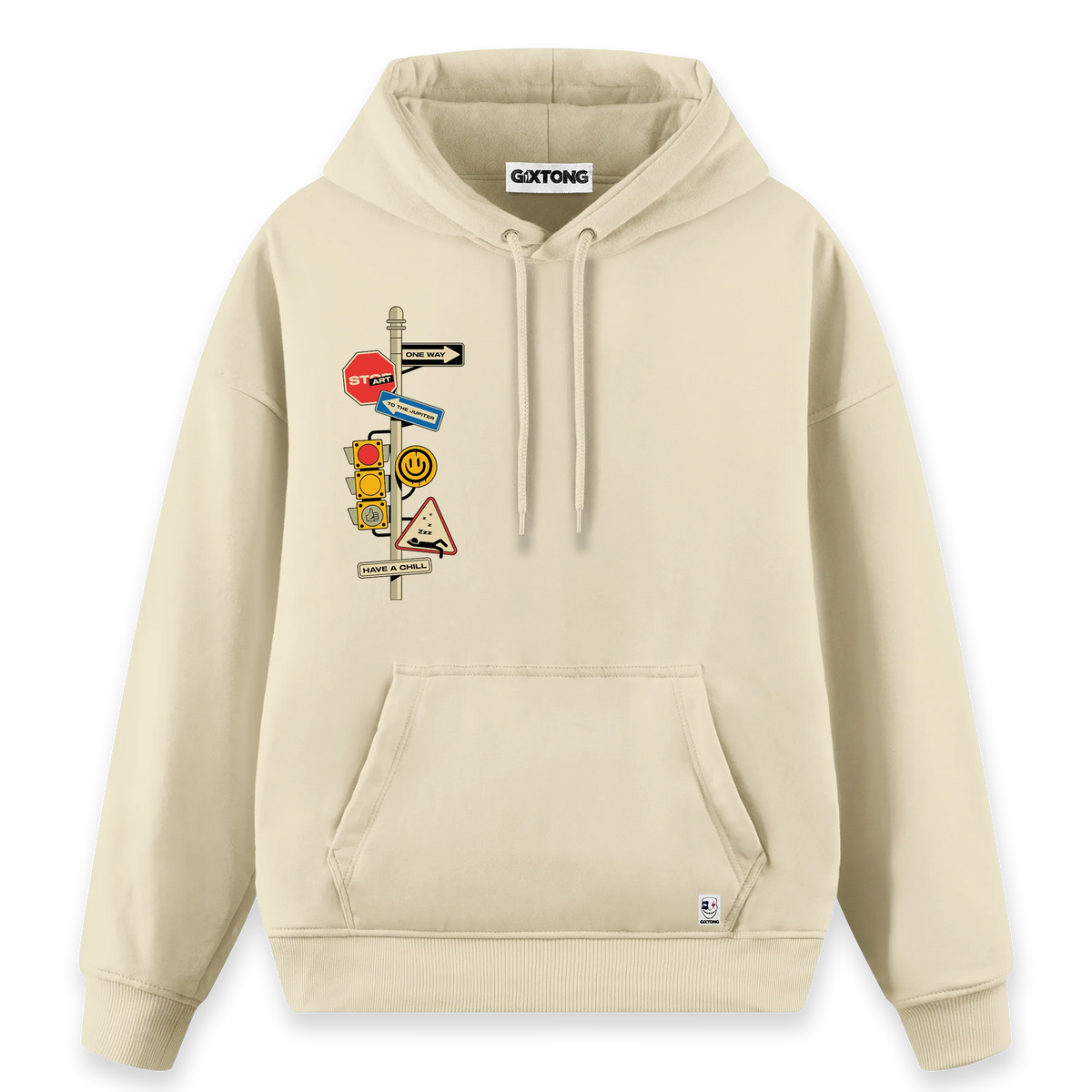 One Way - Regular Fit Kalıp Hoodie