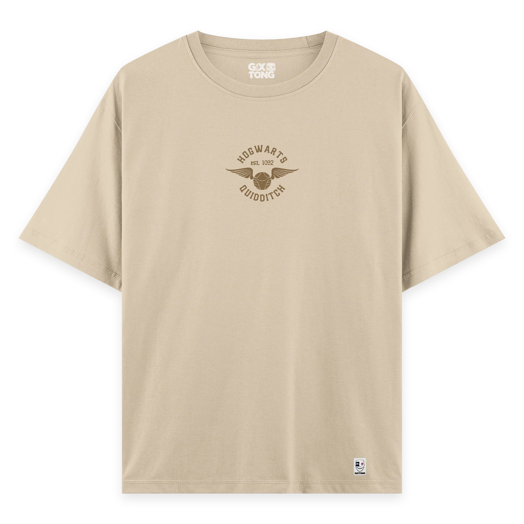Hogwarts - Oversize Bol Kalıp T-shirt