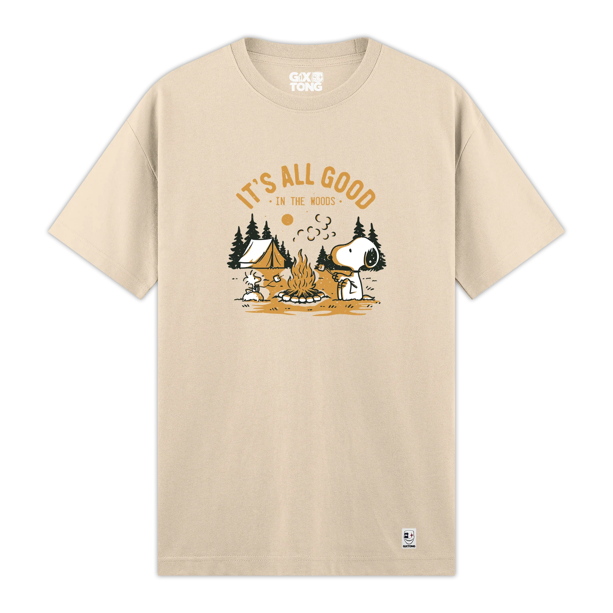 Camp Snoopy - Regular Fit Kalıp T-shirt