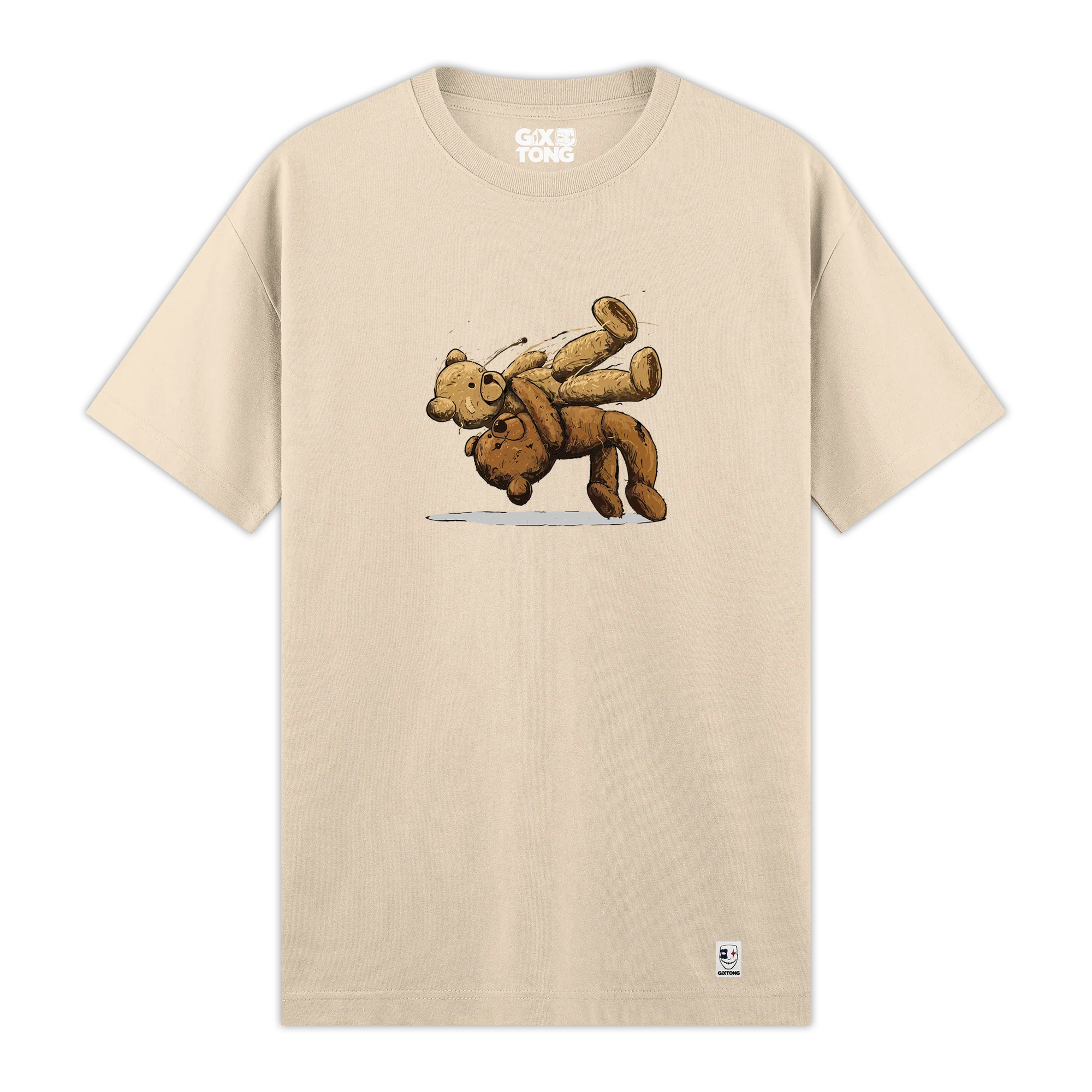Fight Bear - Regular Fit Kalıp T-shirt