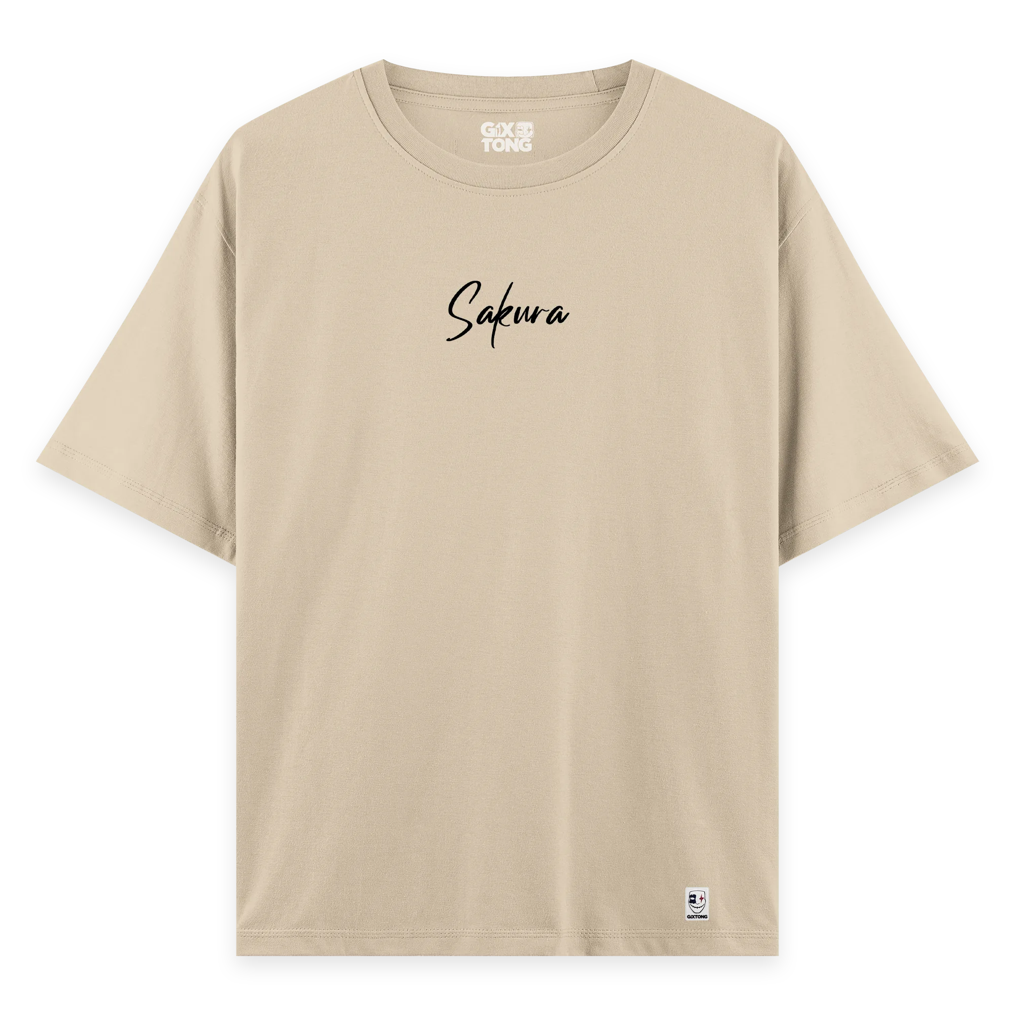 Sakura - Oversize Bol Kalıp T-shirt