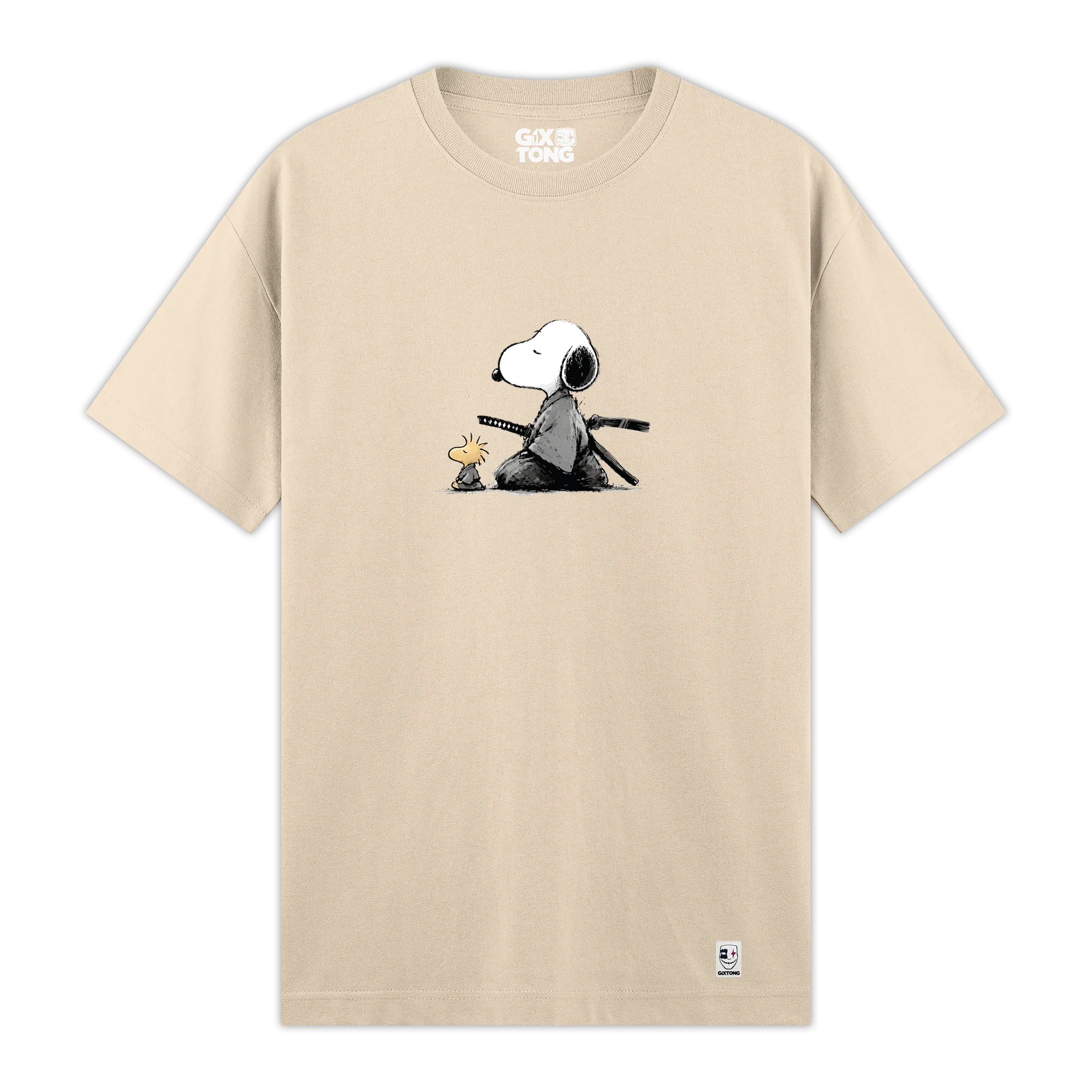Samurai Snoopy - Regular Fit Kalıp T-shirt
