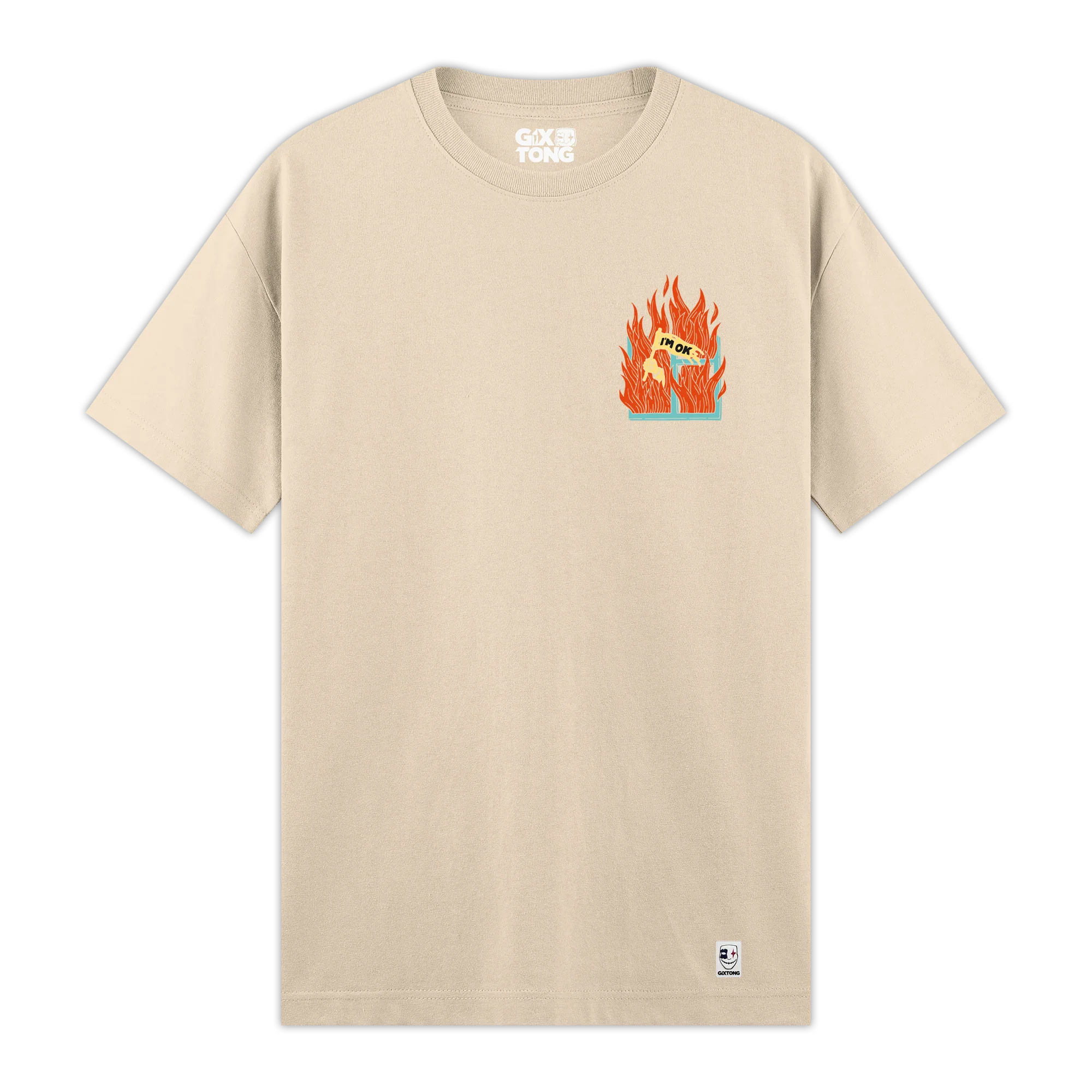 I'm Ok - Regular Fit Kalıp T-shirt